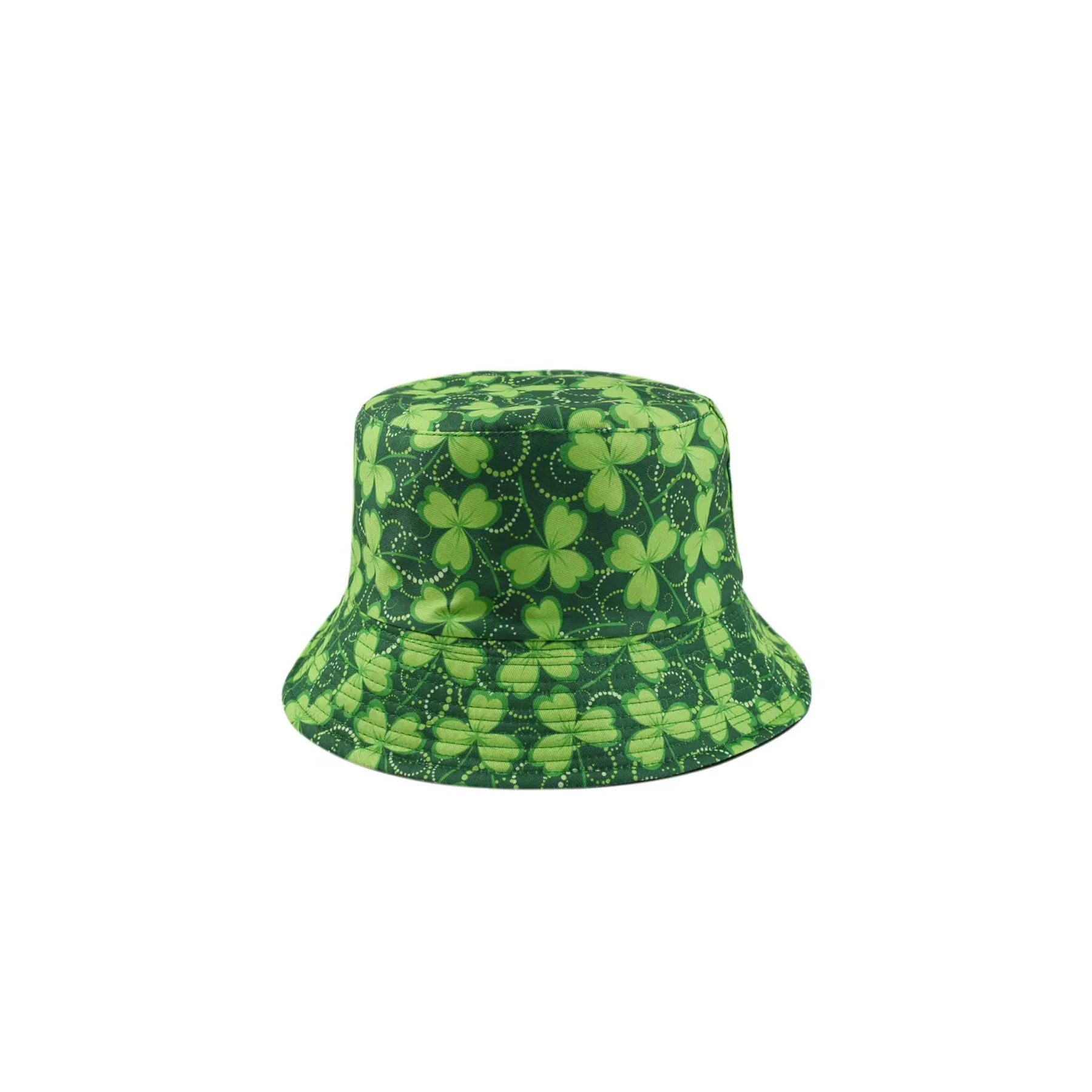St. Patrick's Day Flat Top Bucket Hat