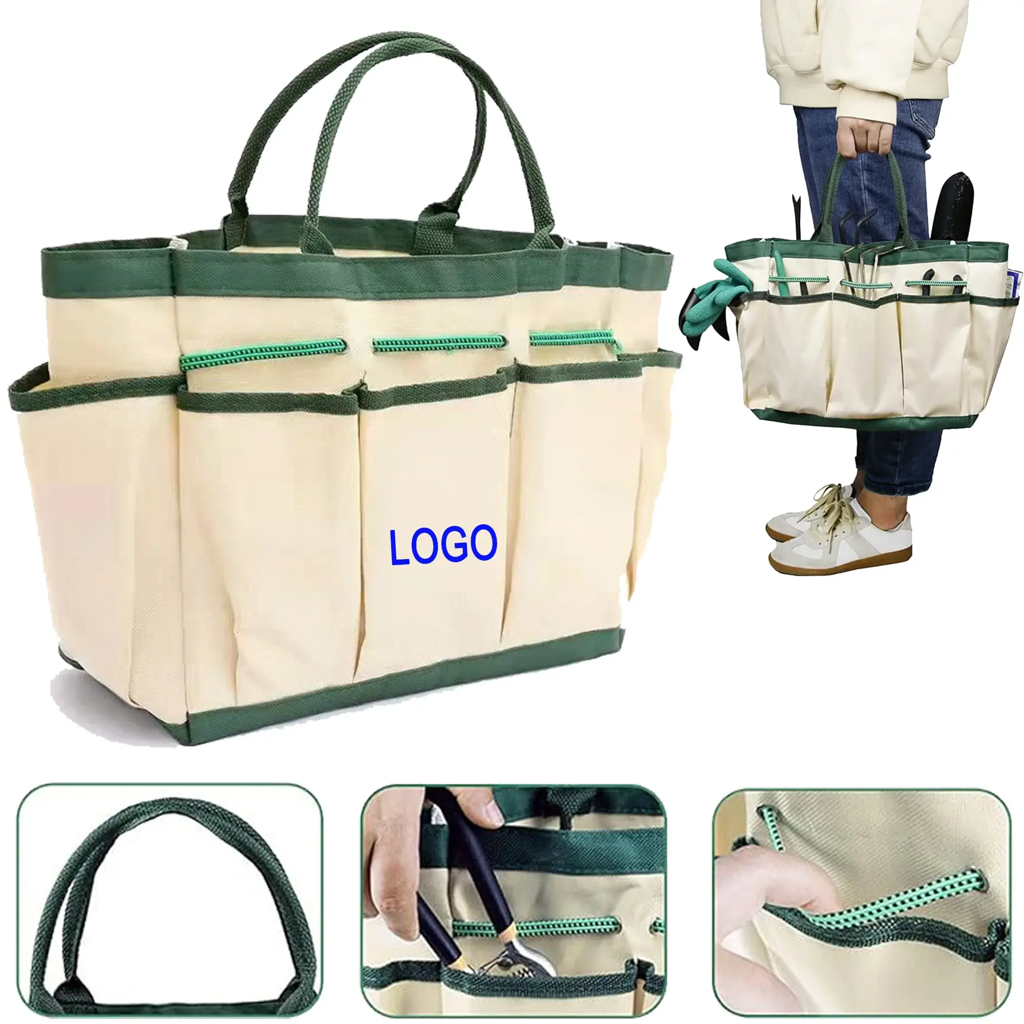 Tools Storage Oxford Cloth Garden Tote Bag