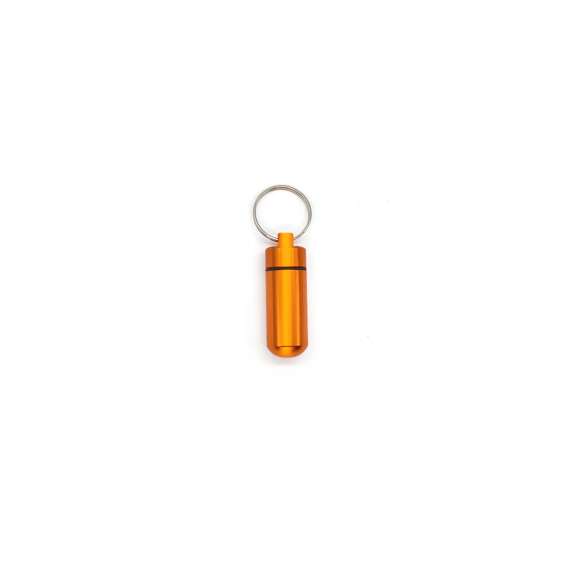 Aluminum Pill Case Keychain