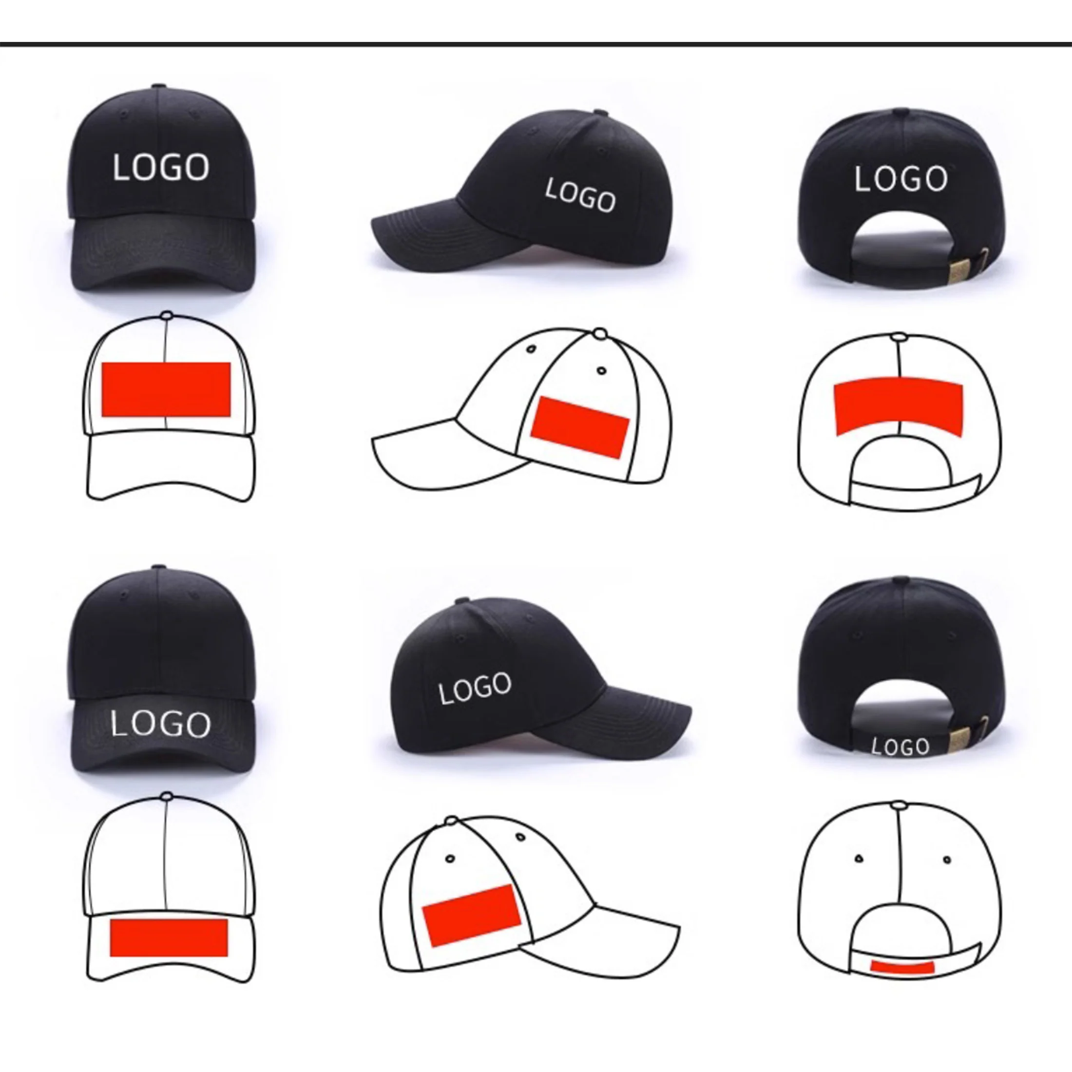 Cotton Full Color Caps