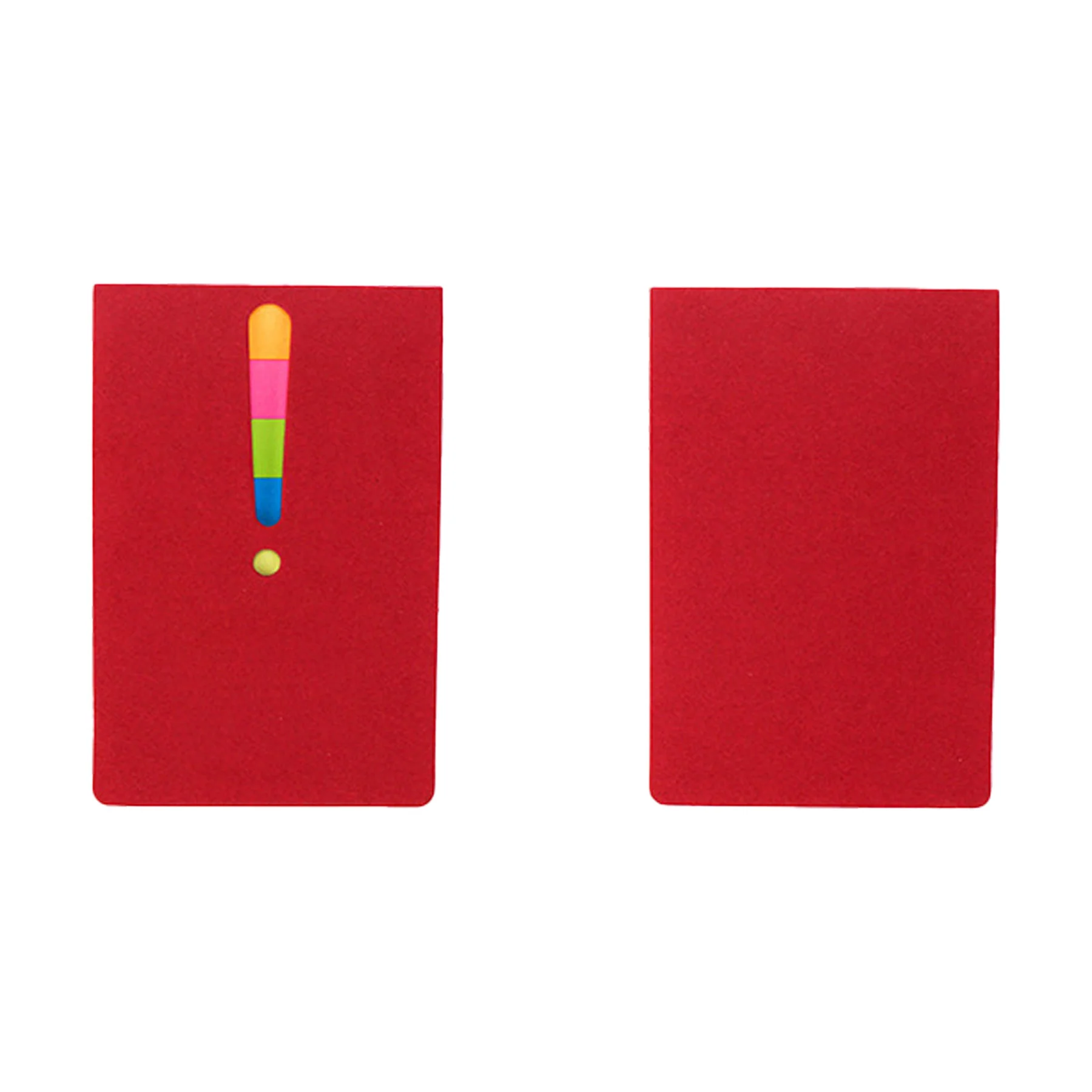 Exclamation Mark Cover Sticky Notes Set
