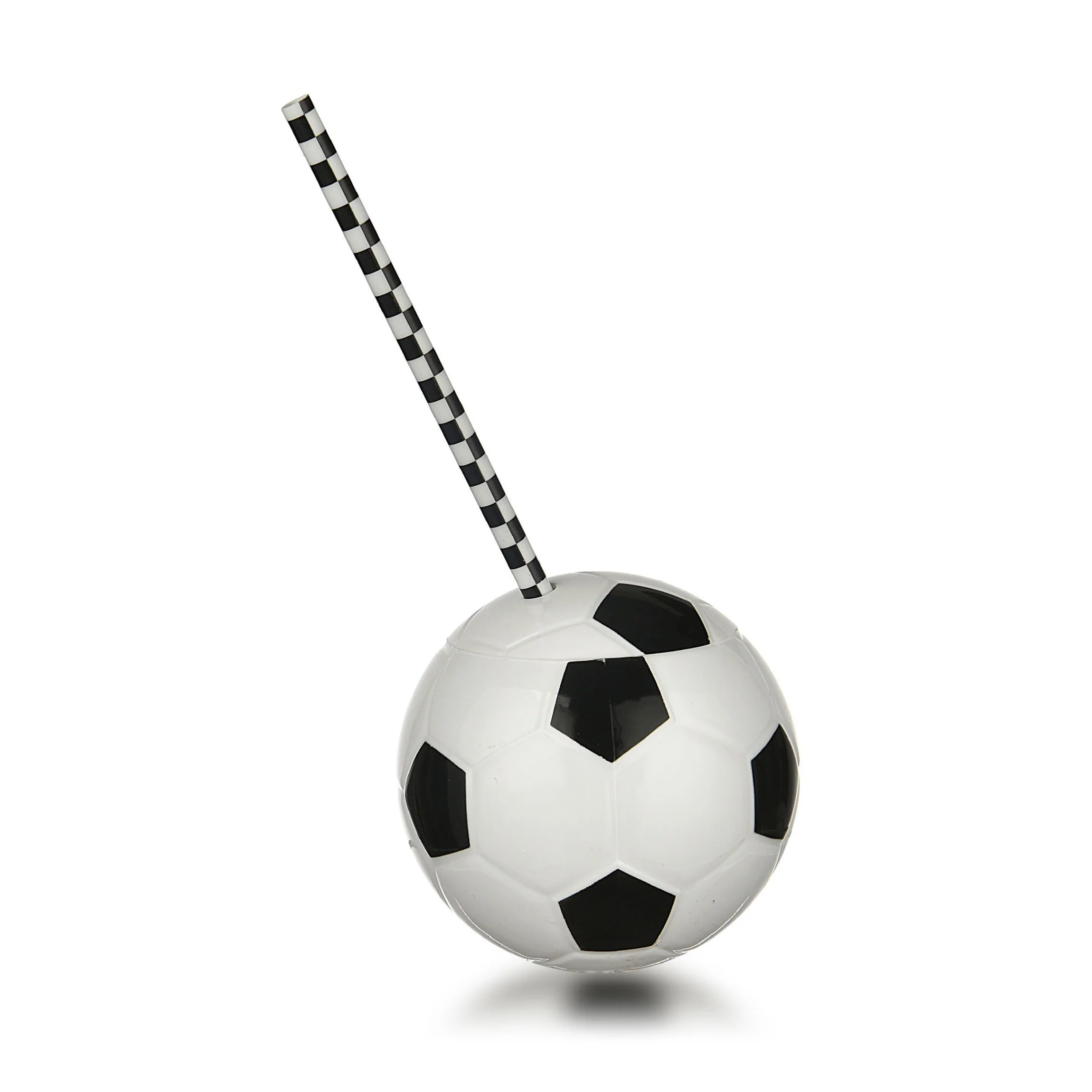 15oz Soccer Cups with Straws And Lids