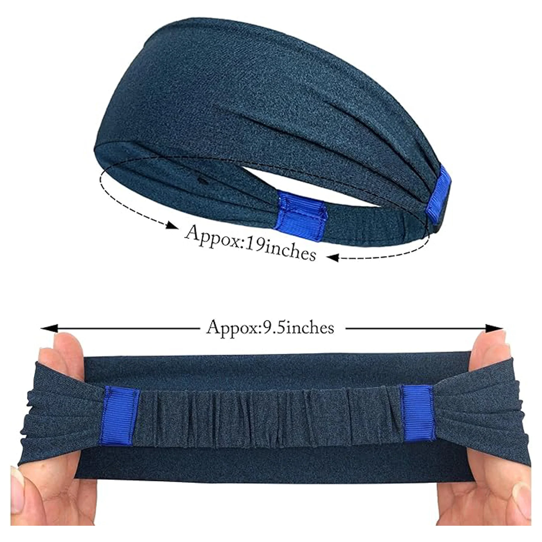 Moisture Wicking Sports Headbands