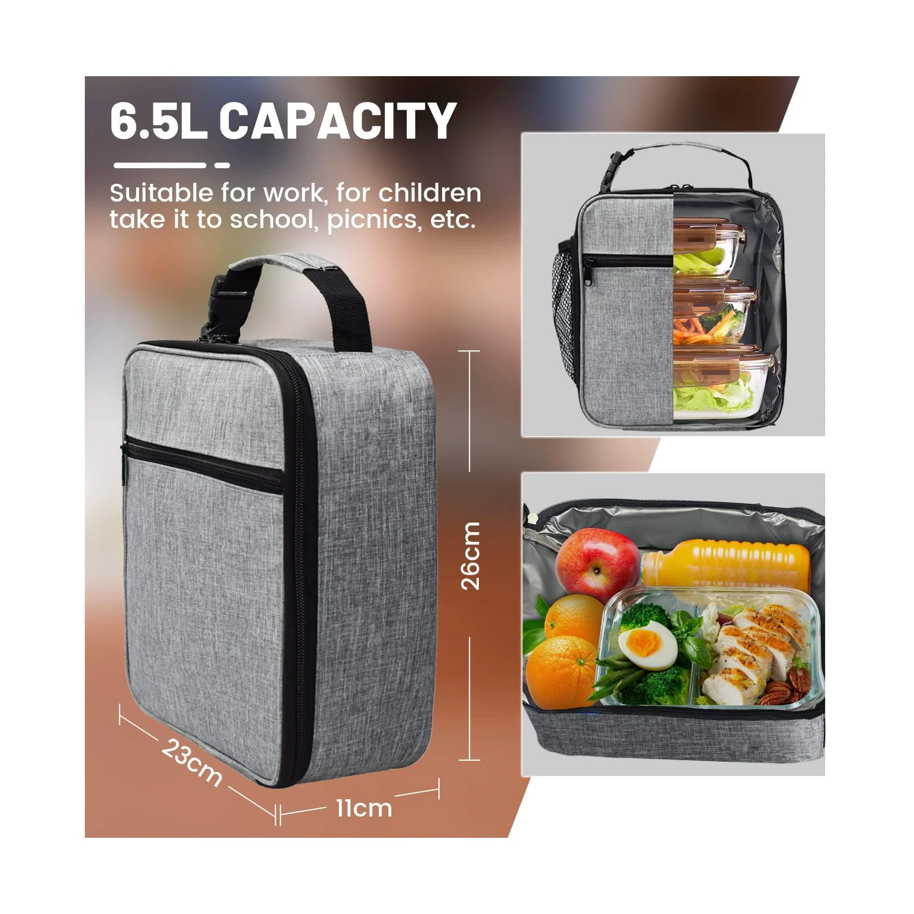 Insulated Lunch Bag