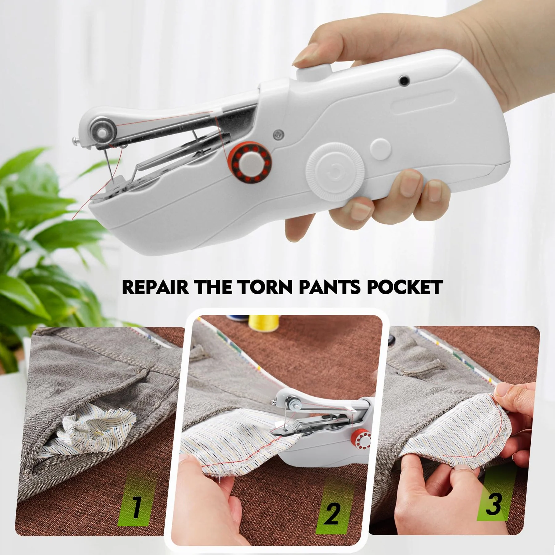 Handheld Sewing Machine for Beginners
