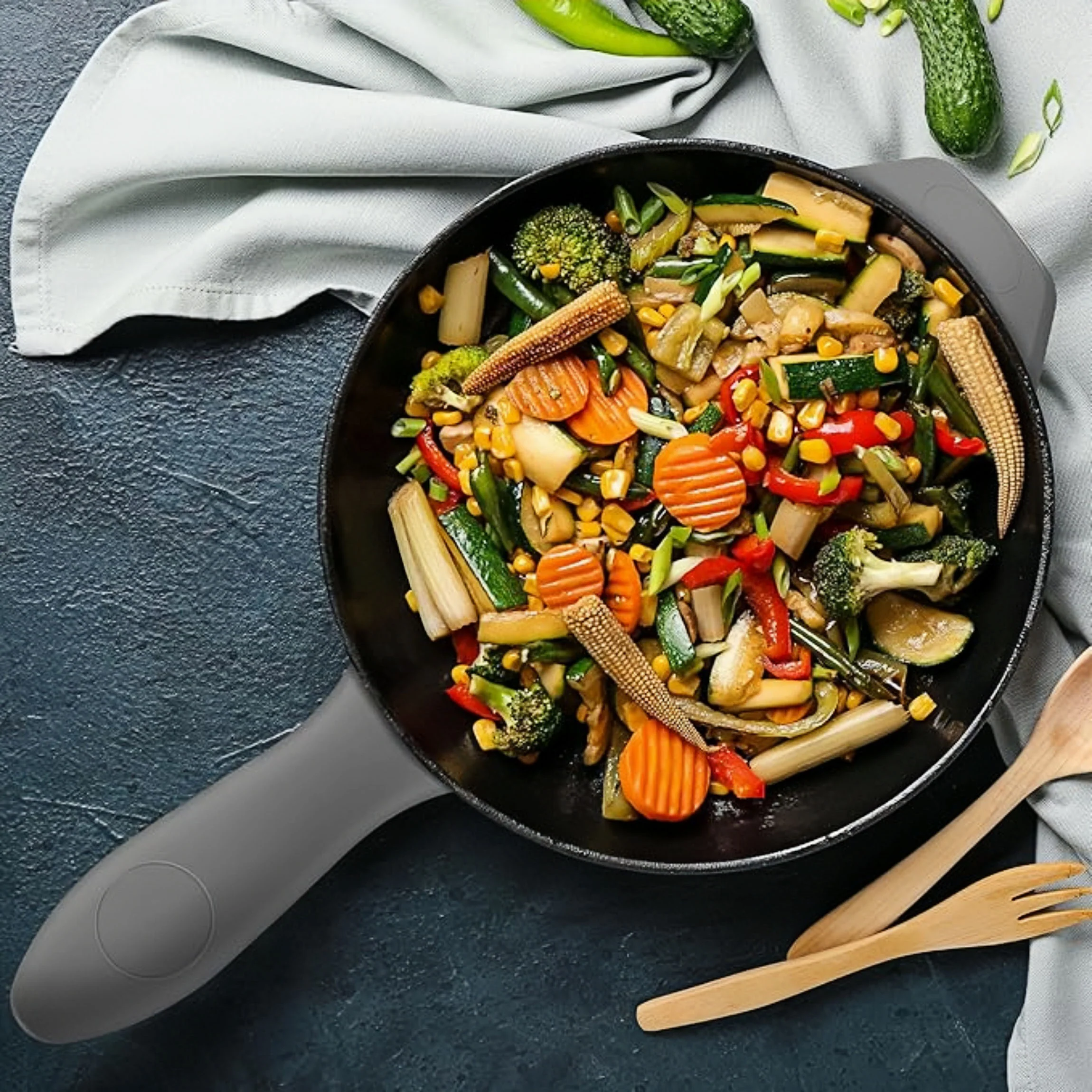 Silicone Insulated Pan Handle