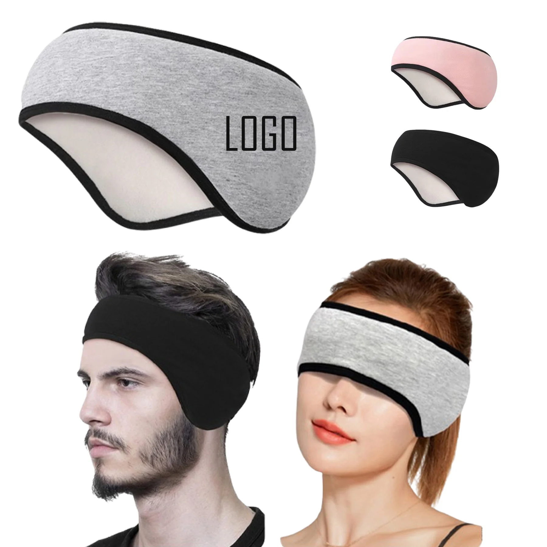 Adjustable Soundproof Sleep Earmuff Winter Women Sleep Mask