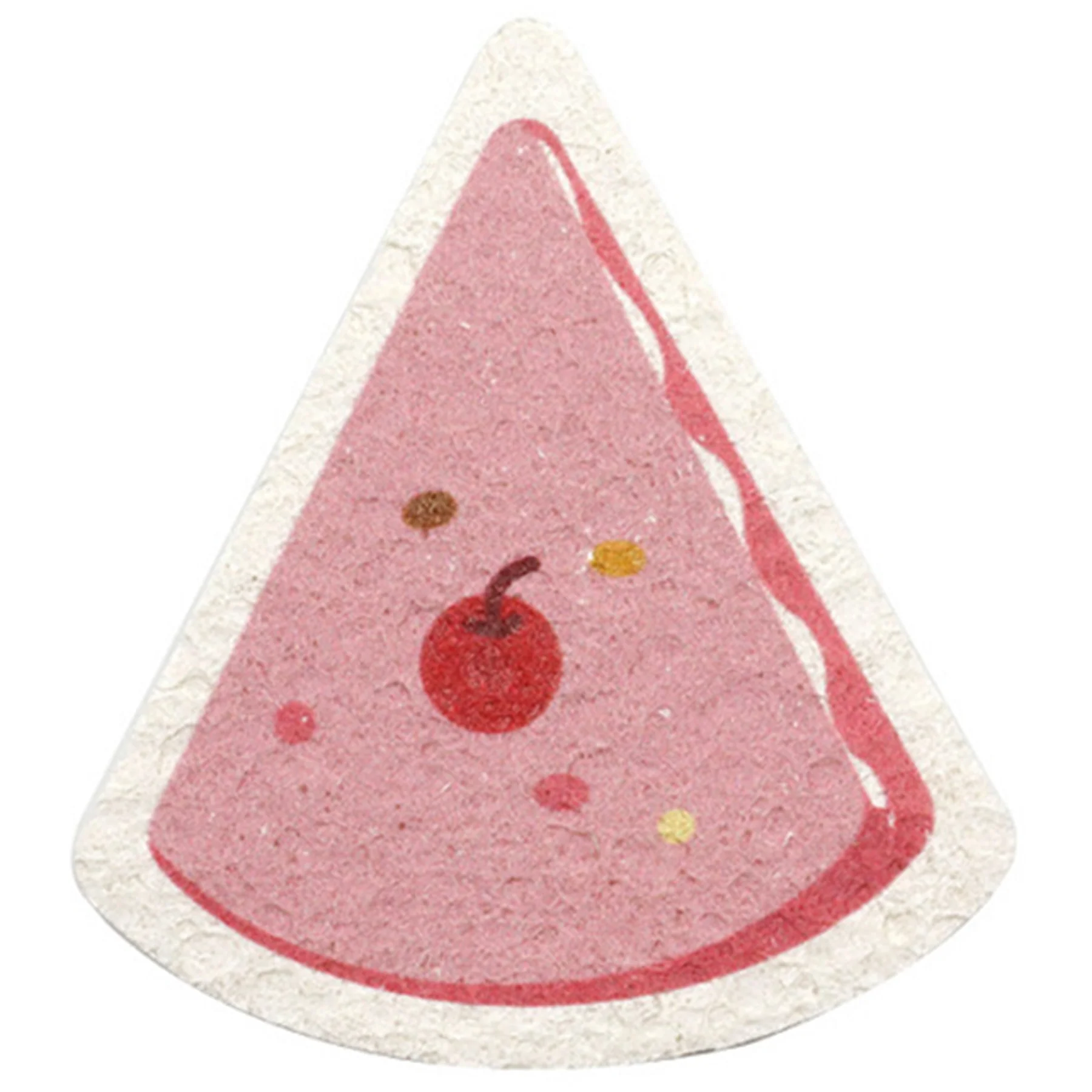 Triangular-Shaped Kitchen Dish-Washing Compressed Sponge