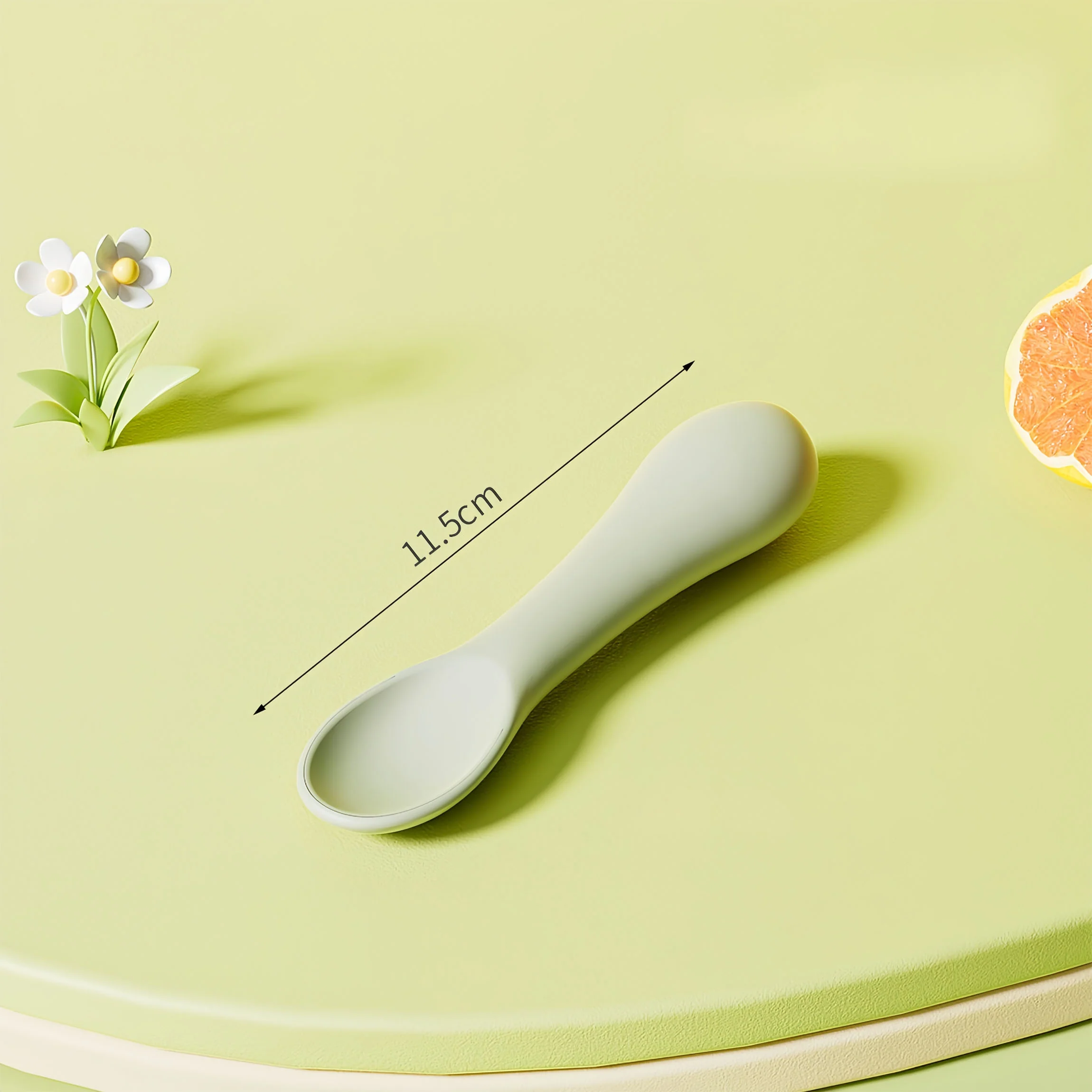 Silicone Baby Complementary Spoon Baby Feeding Spoon