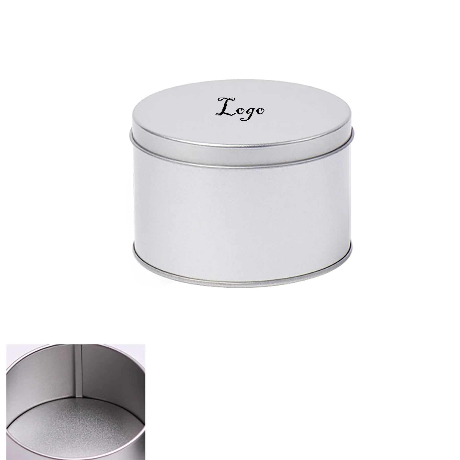 Round Tinplate Box