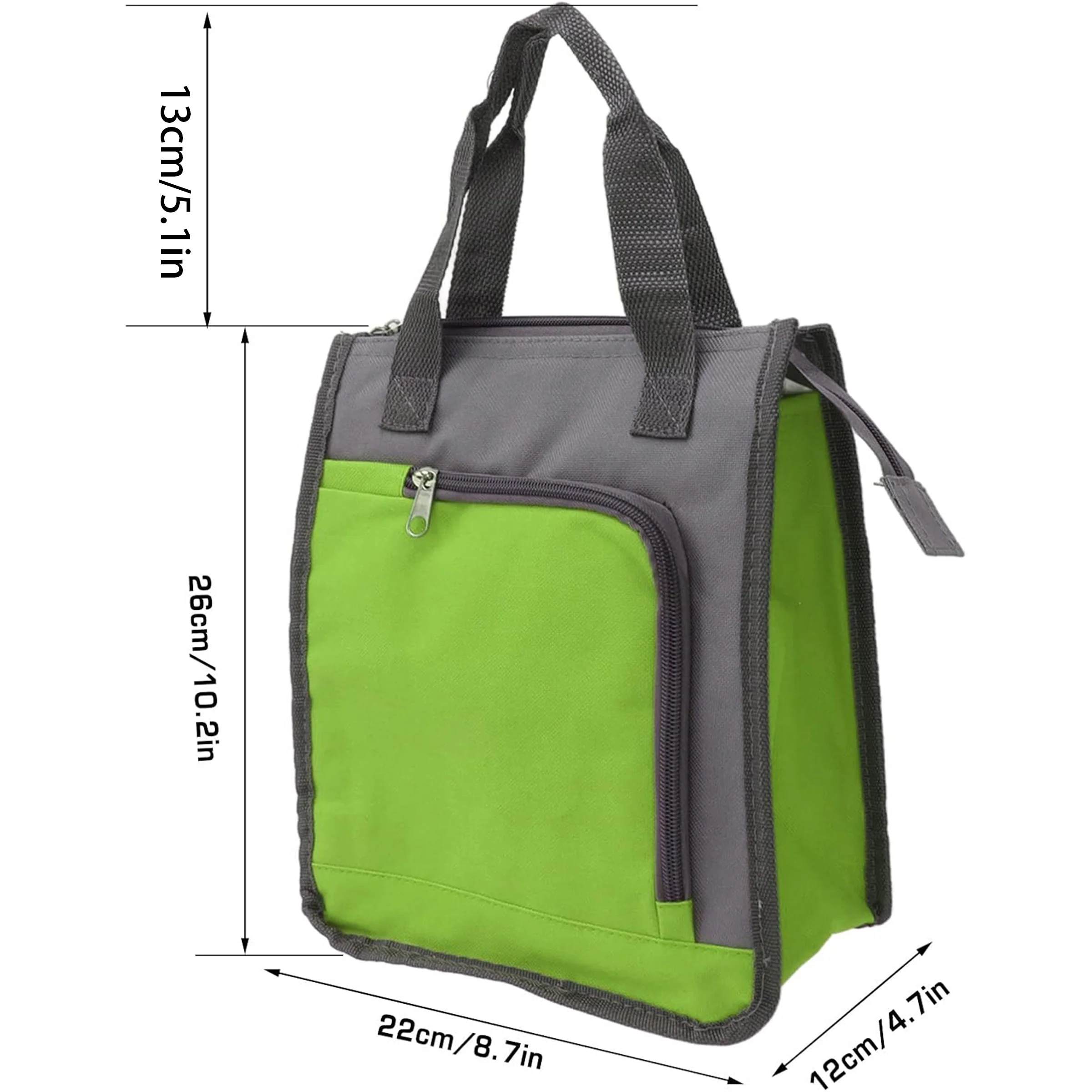 Widened Handle Insulated Reusable Grocery Bag