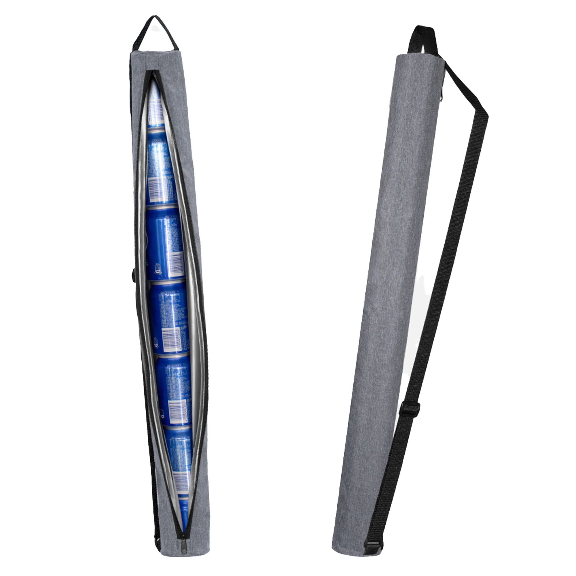Cylindrical Crossbody Bag Insulated Cooler Bag
