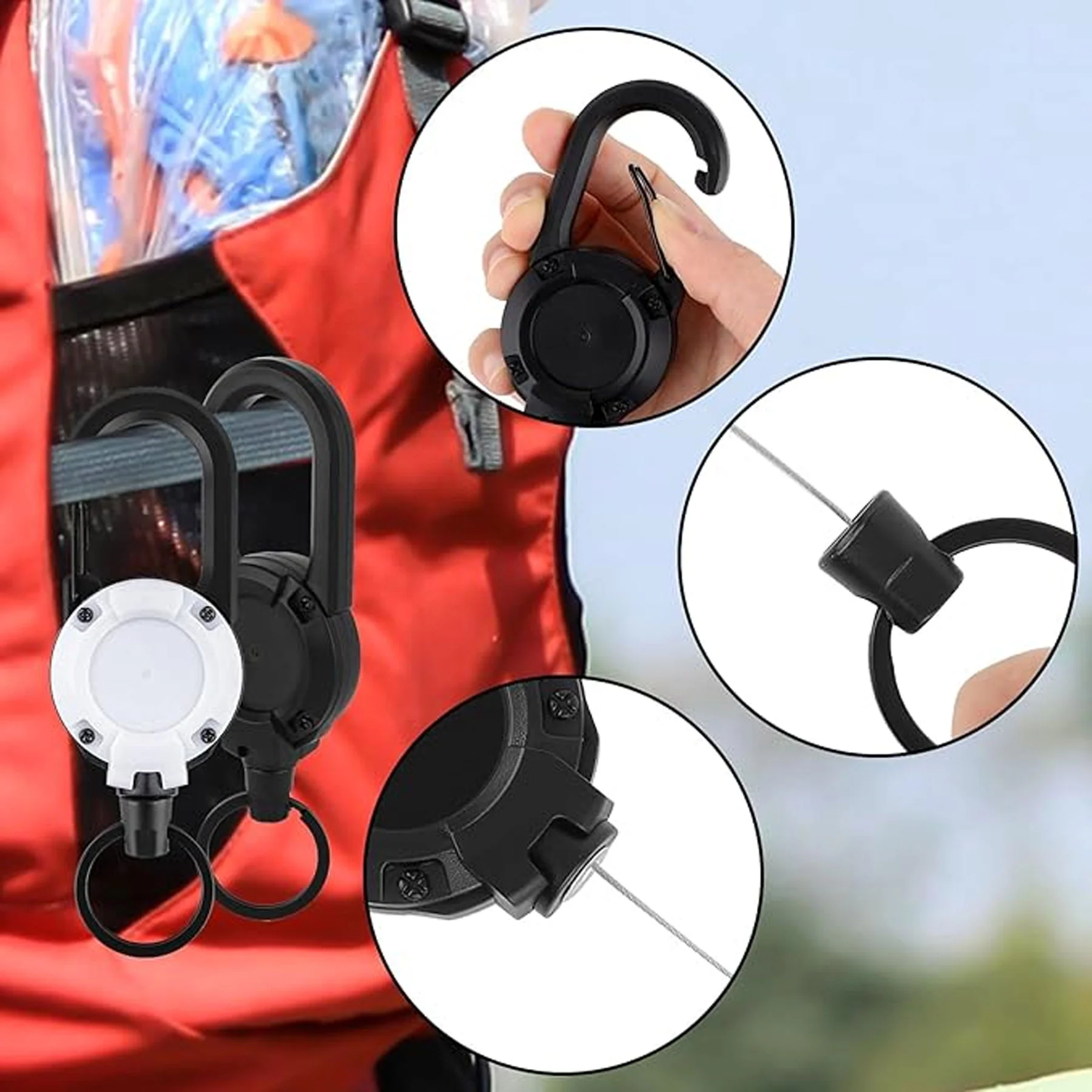 Retractable Keychain