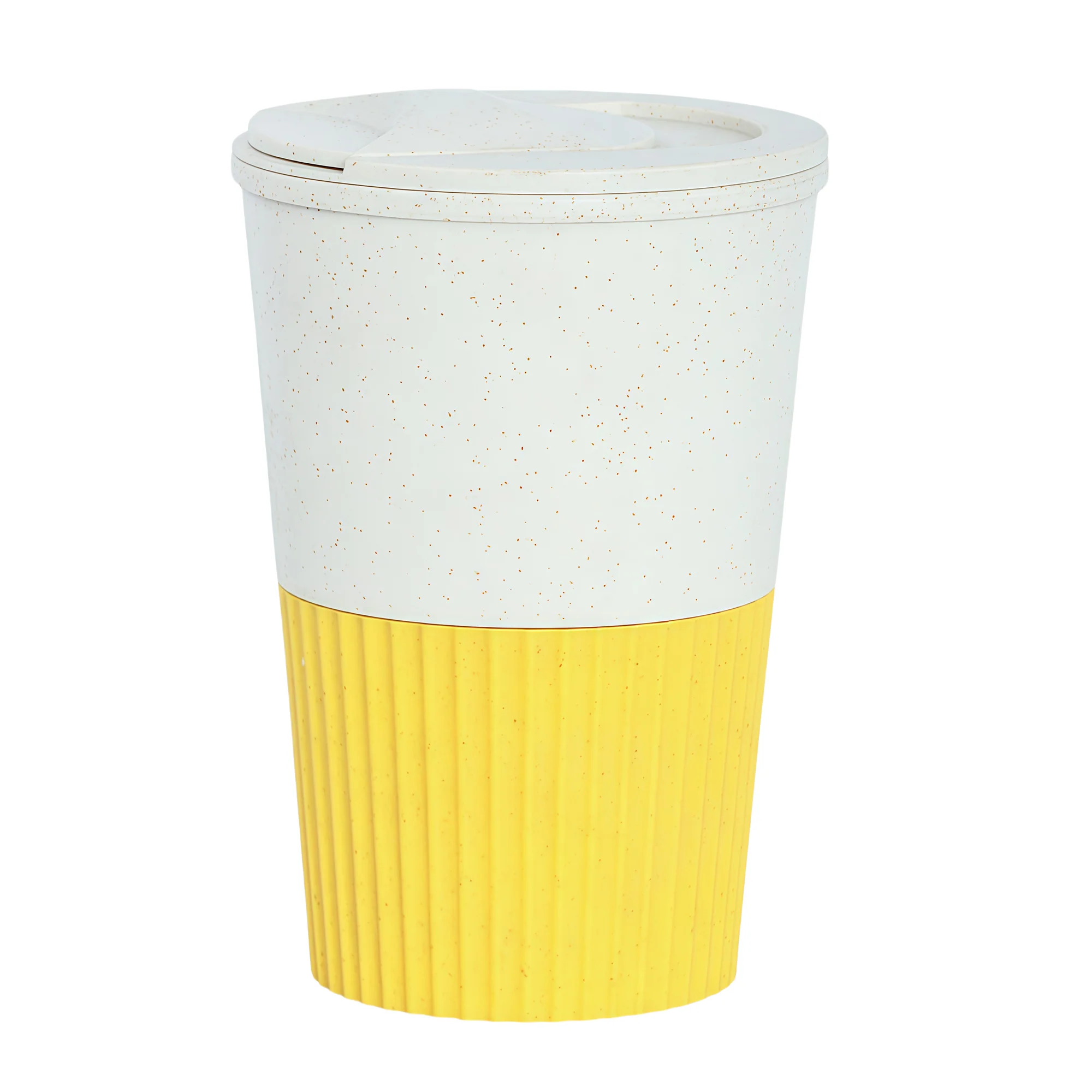 13 Oz Wheat Straw Coffee Cup with Lid