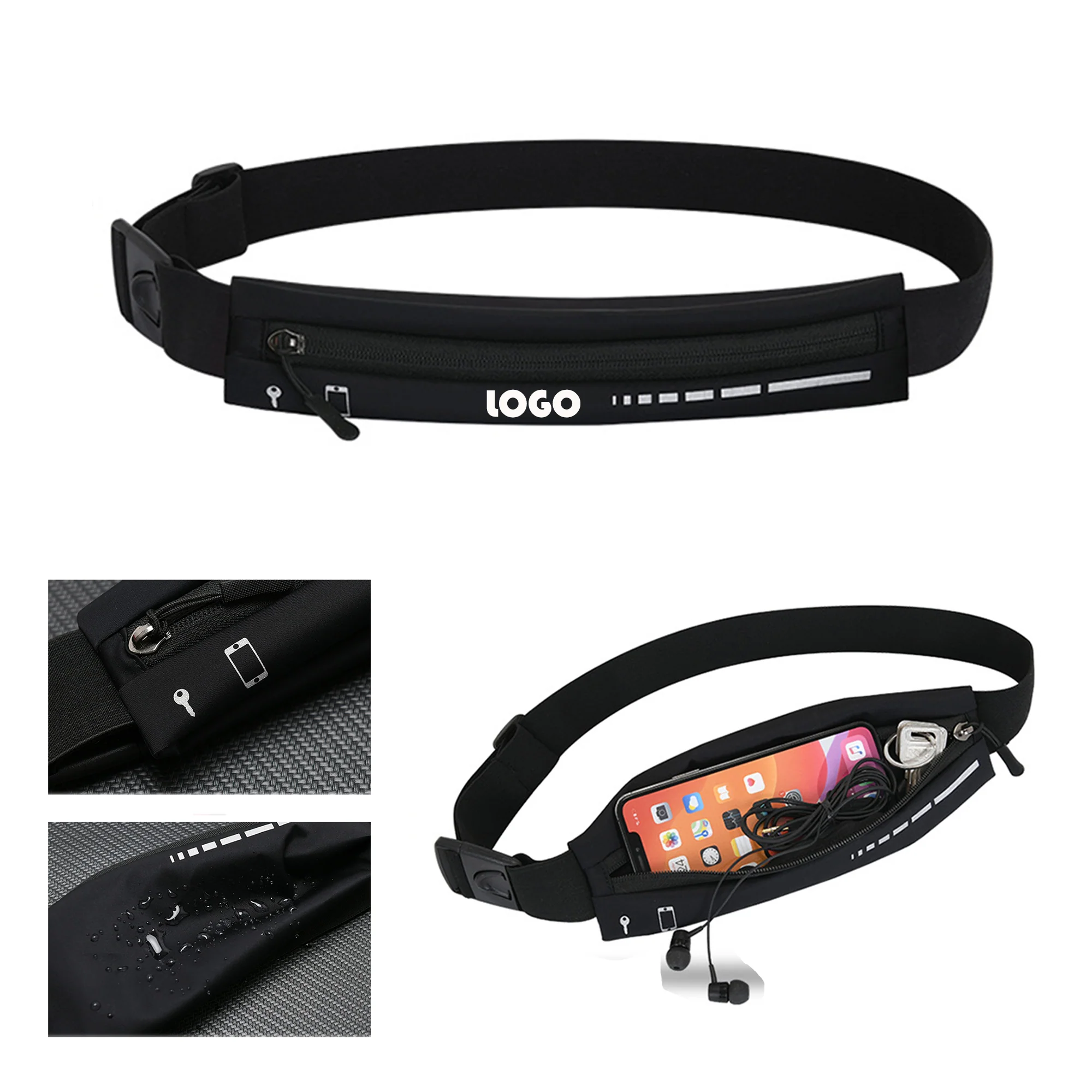 Running Belt Waist Pack Bag