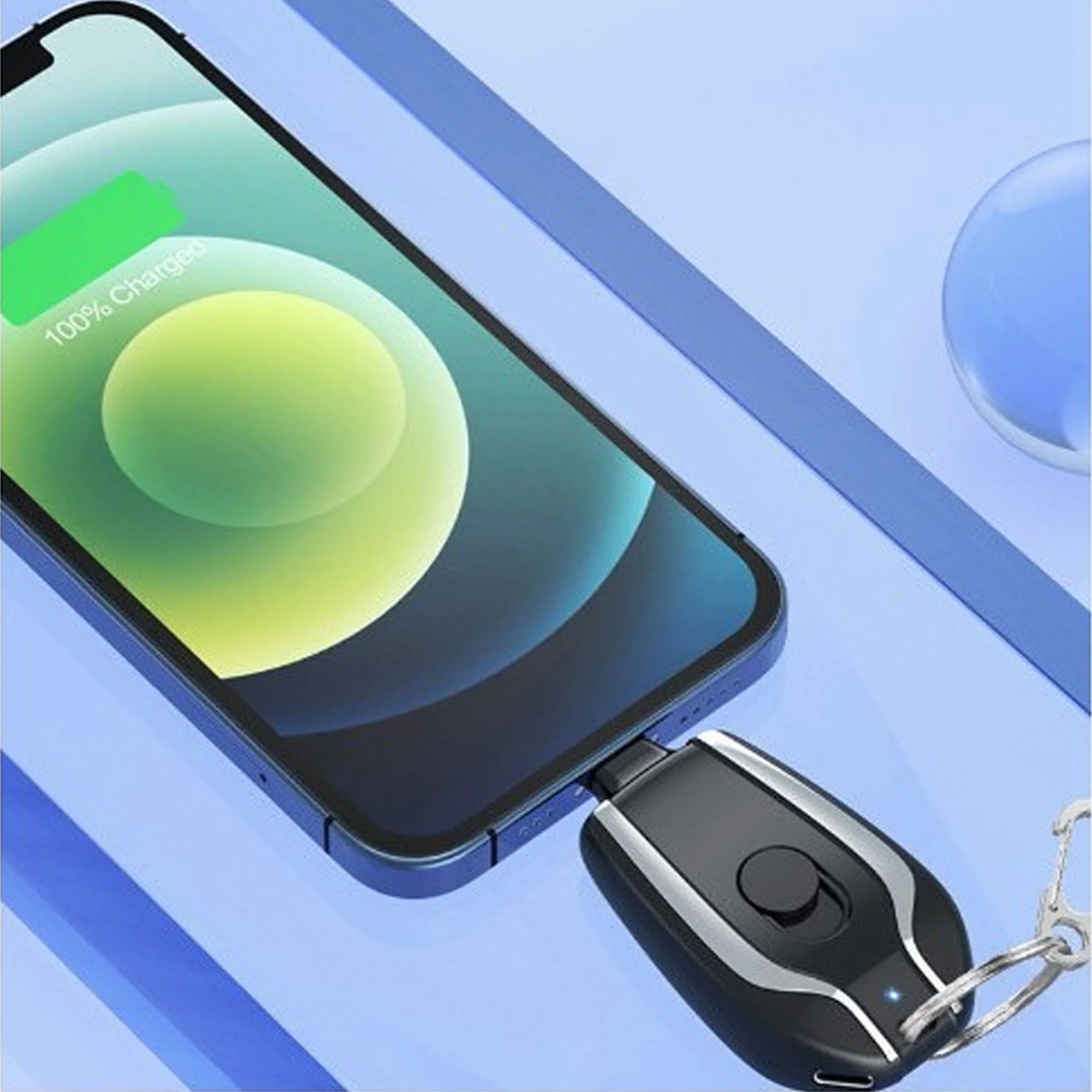 Power Bank With Keychain