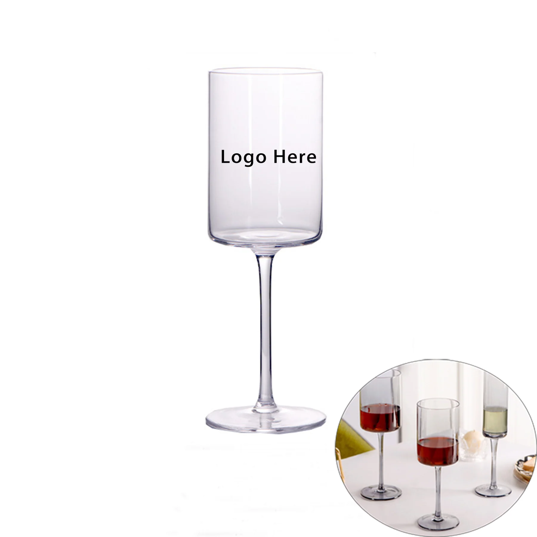 15 Oz Straight-Sided Goblet