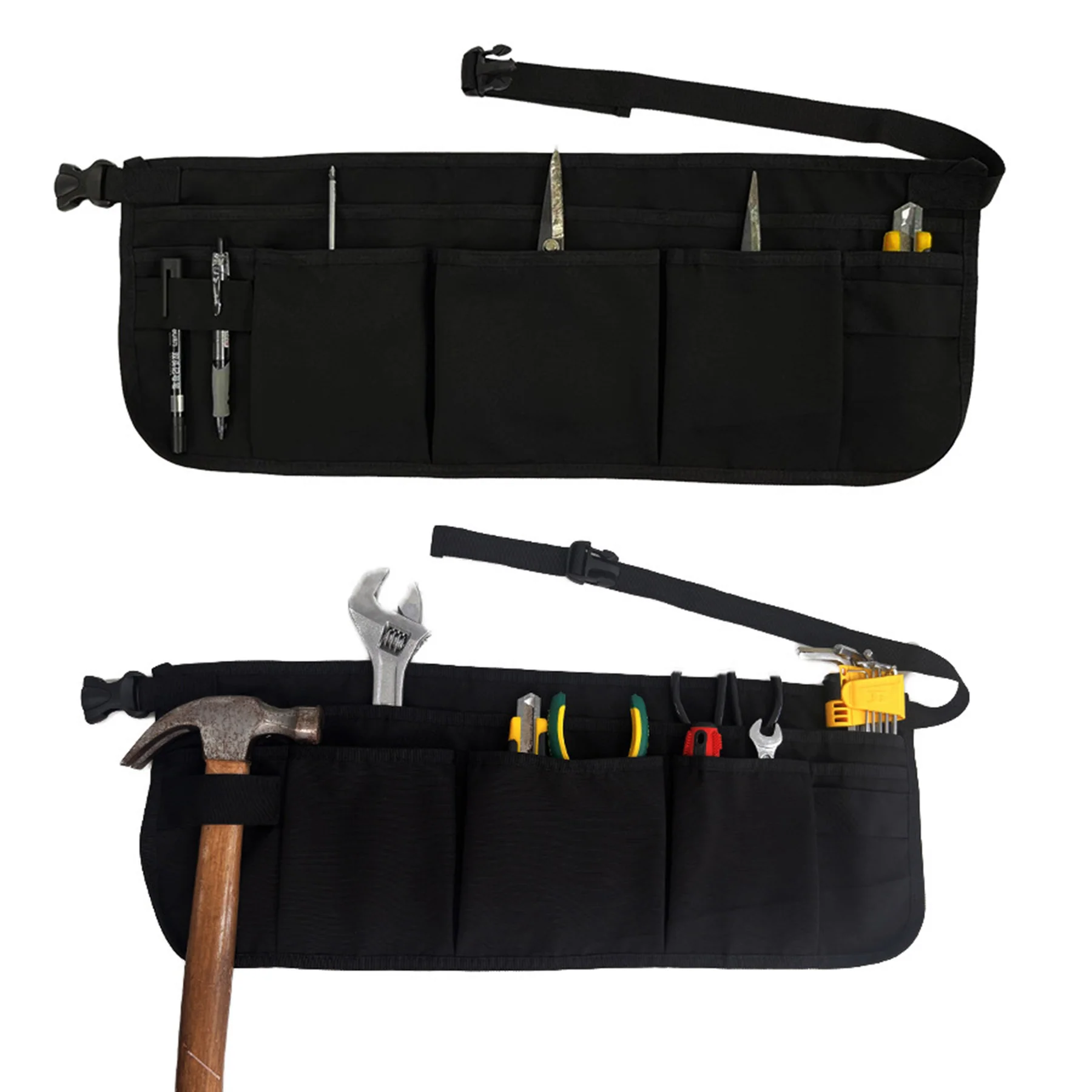 Waterproof Adjustable Polyester Waist Tool Apron For Worker
