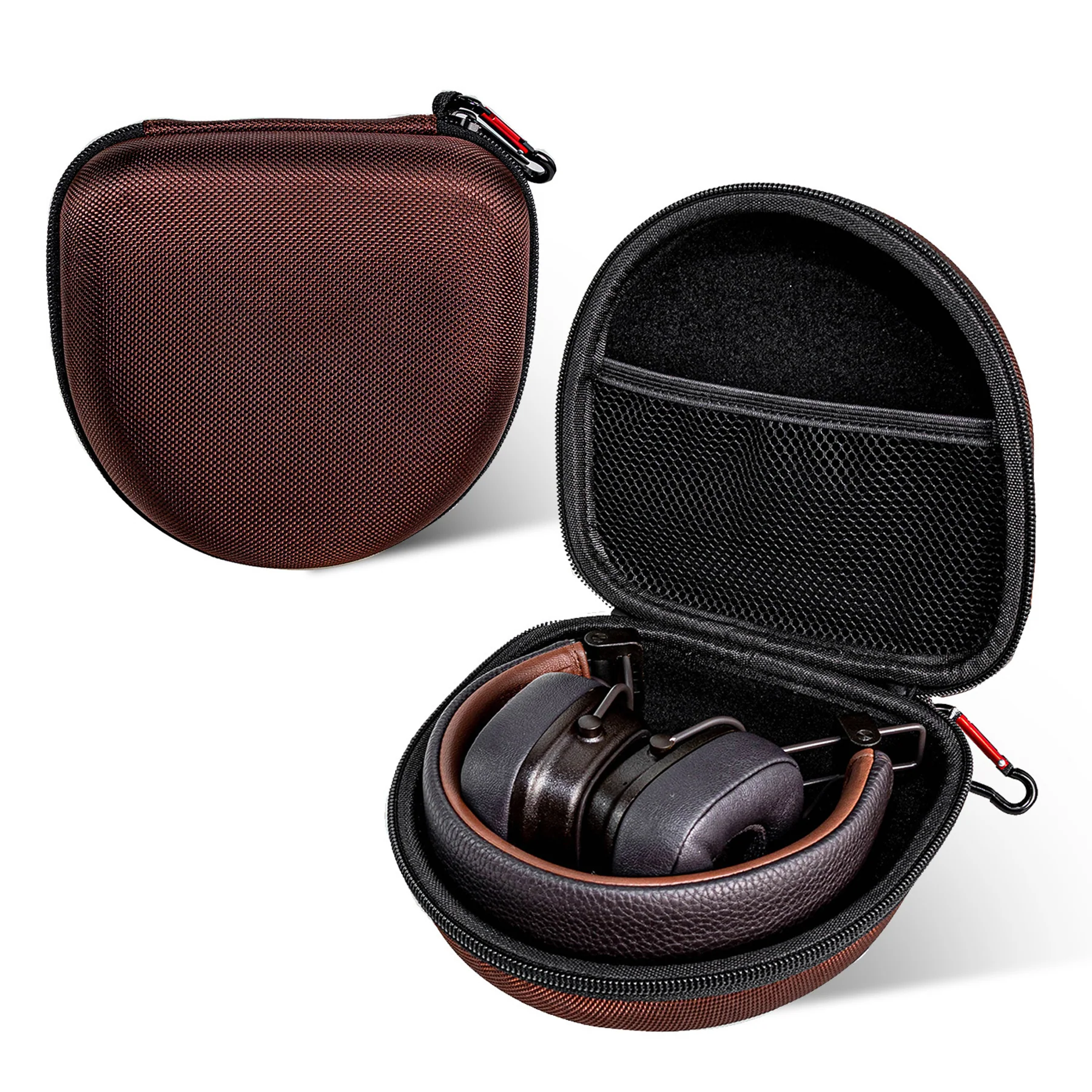 Eva Hard Shell Headphone Case With Carabiner