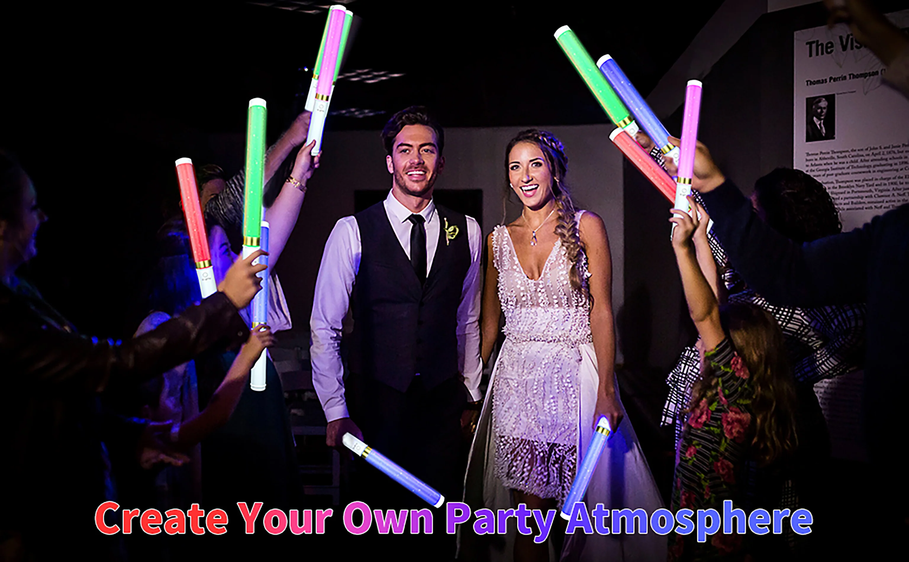 Colorful Led Light Up Glow Sticks