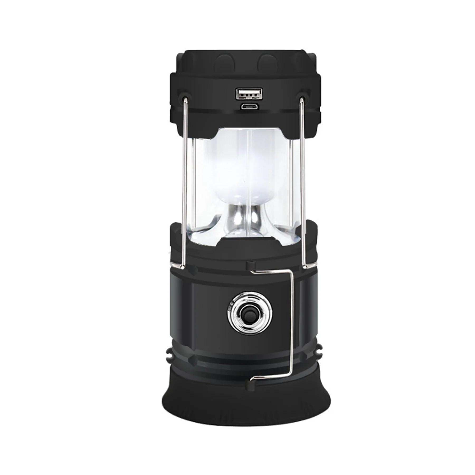 Rechargeable Solar Powered LED Camping Lantern Tent Light