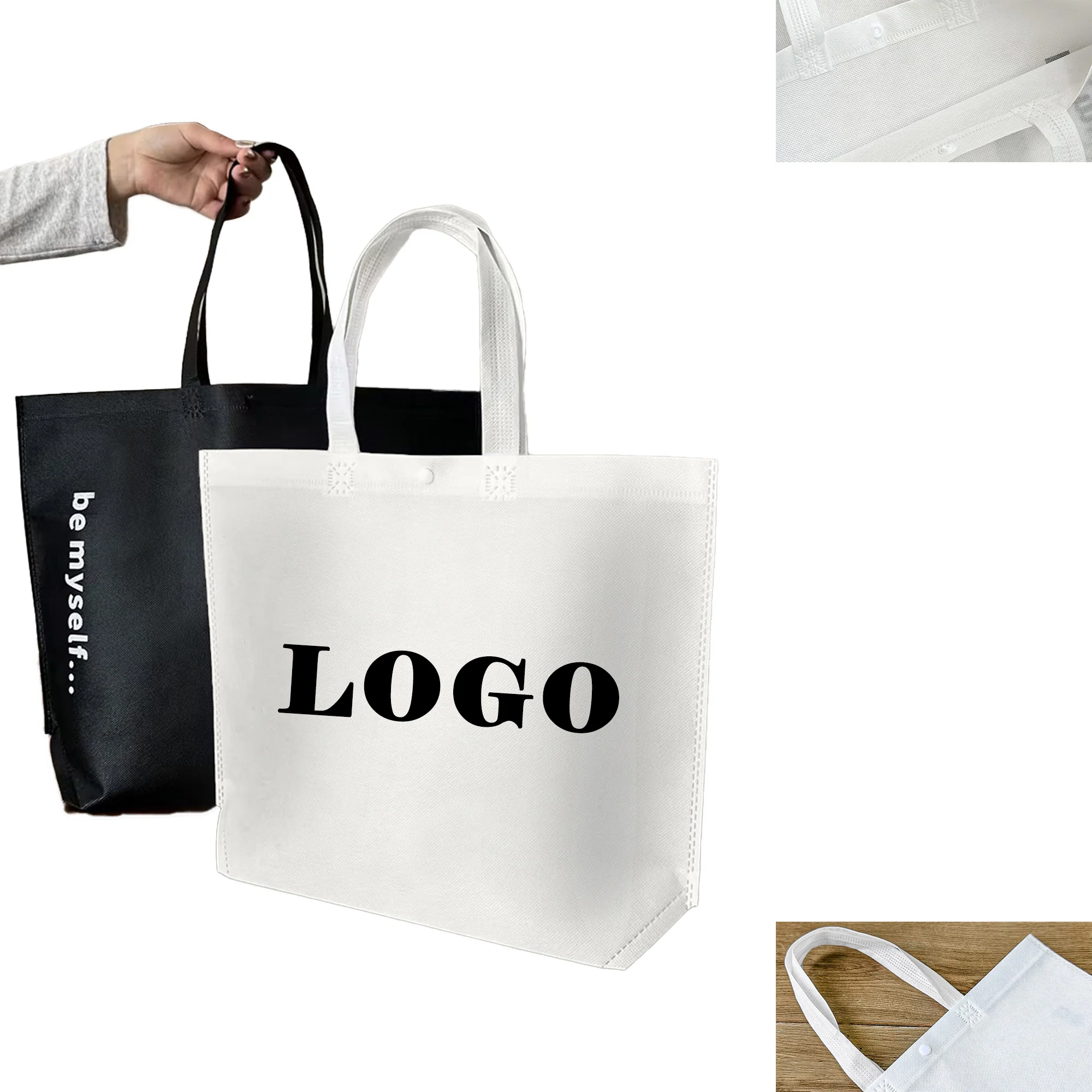 Clothing Shopping Non-woven Tote Bag