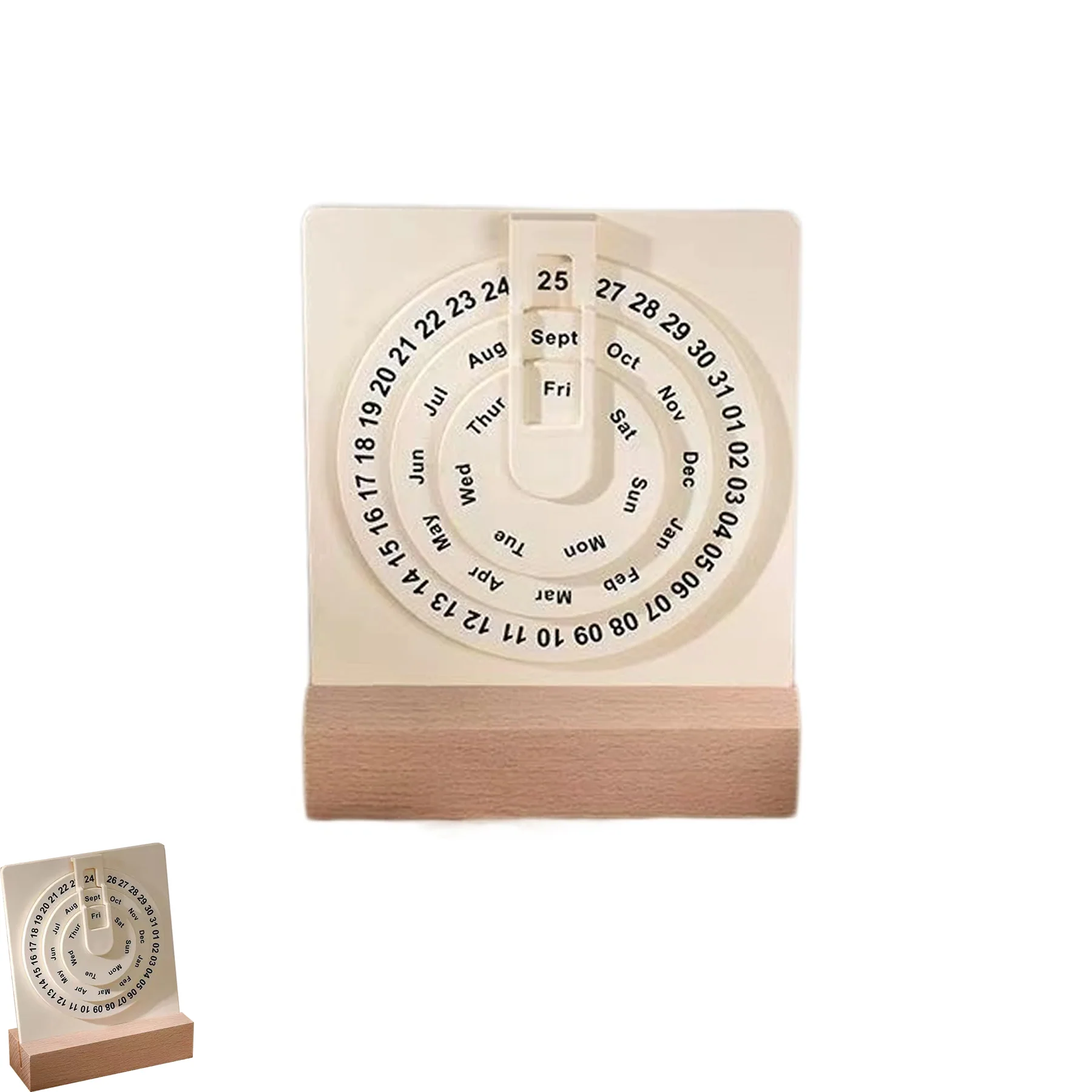 Rotating Perpetual Calendar