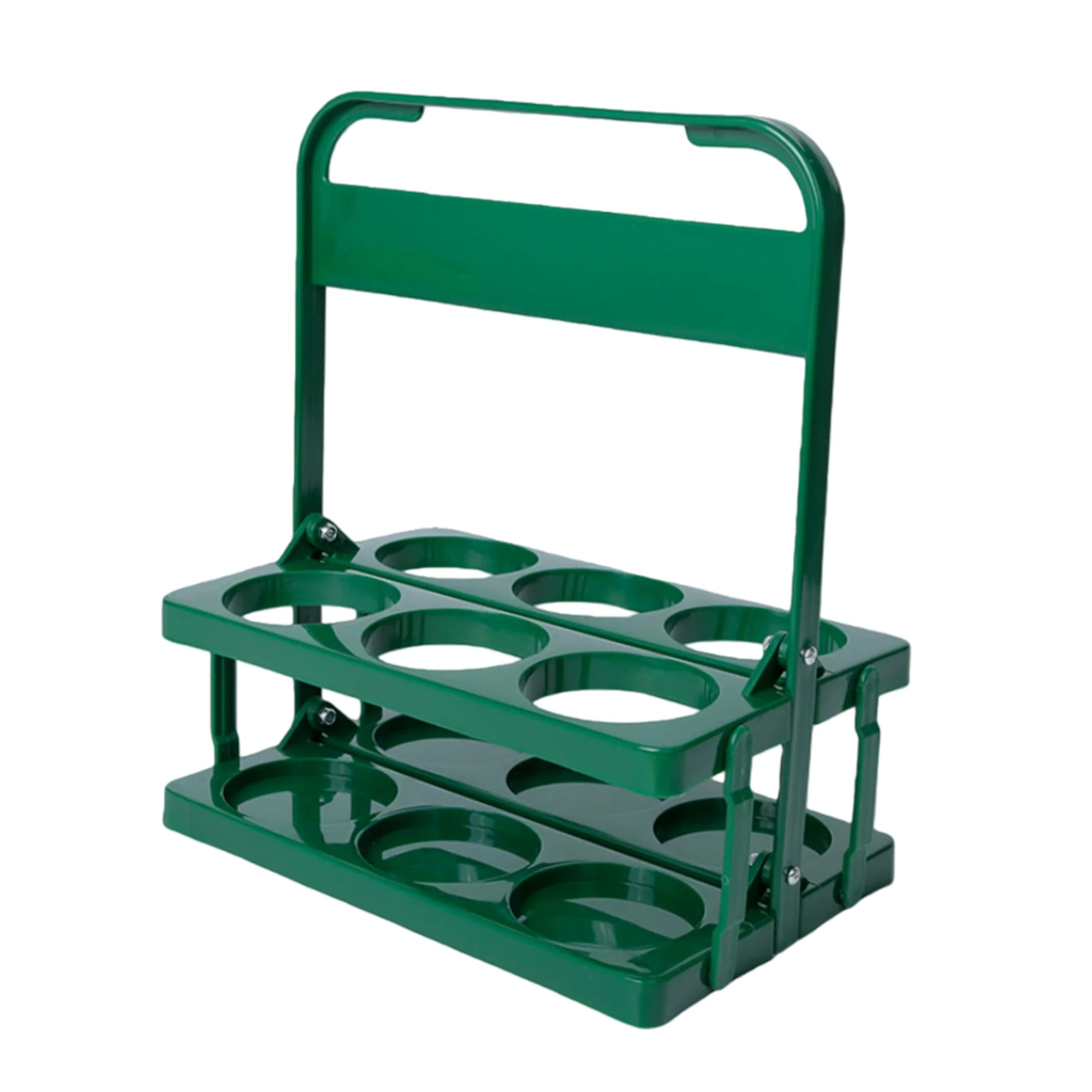 6-Holes Foldable Beer Bottle Basket Holder
