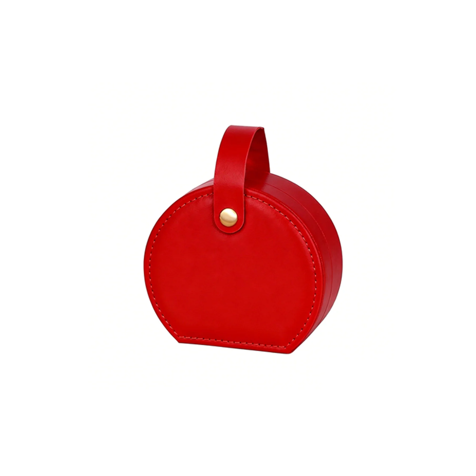 Semi Circle Portable Jewelry Case