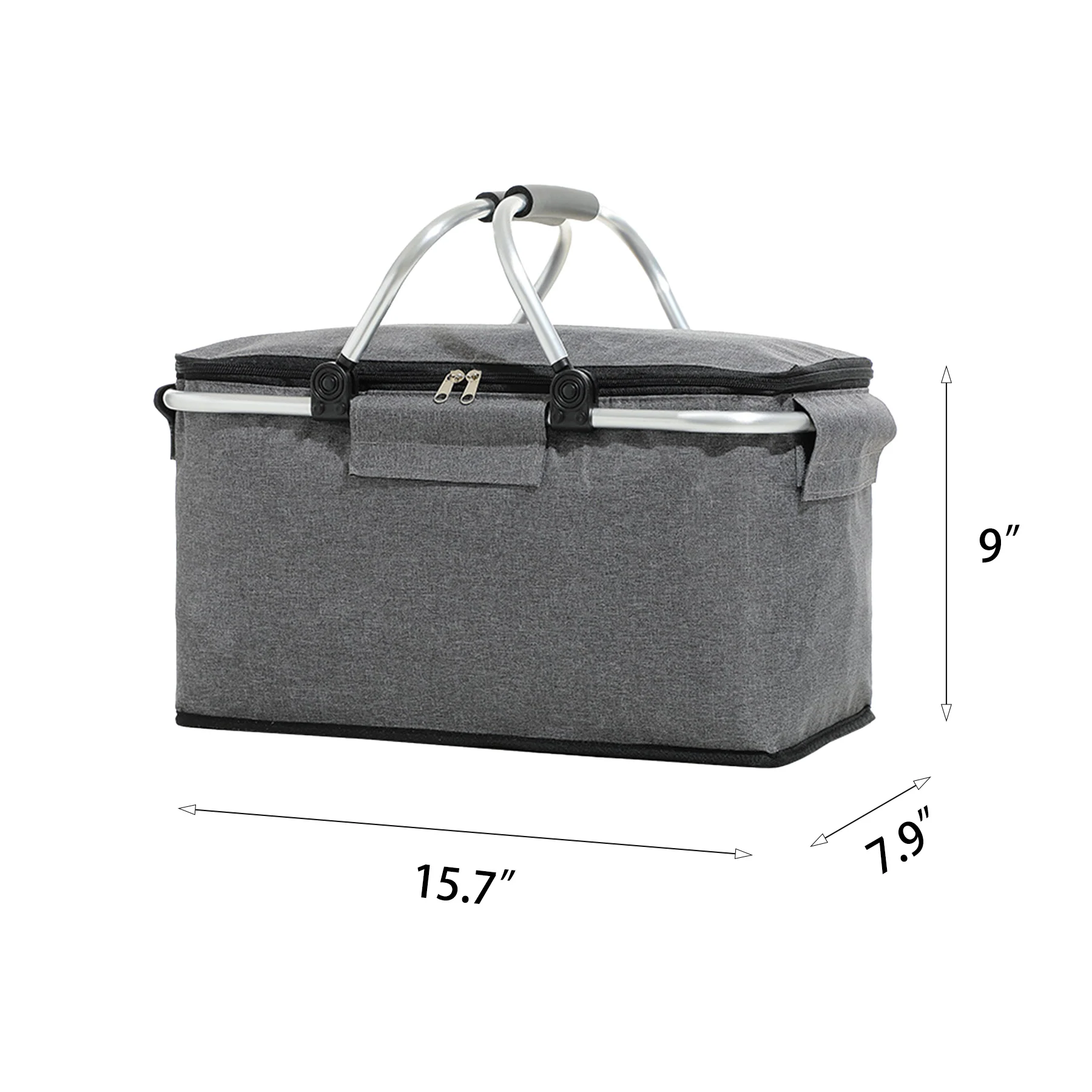 Insulated Hard Frame Picnic Basket