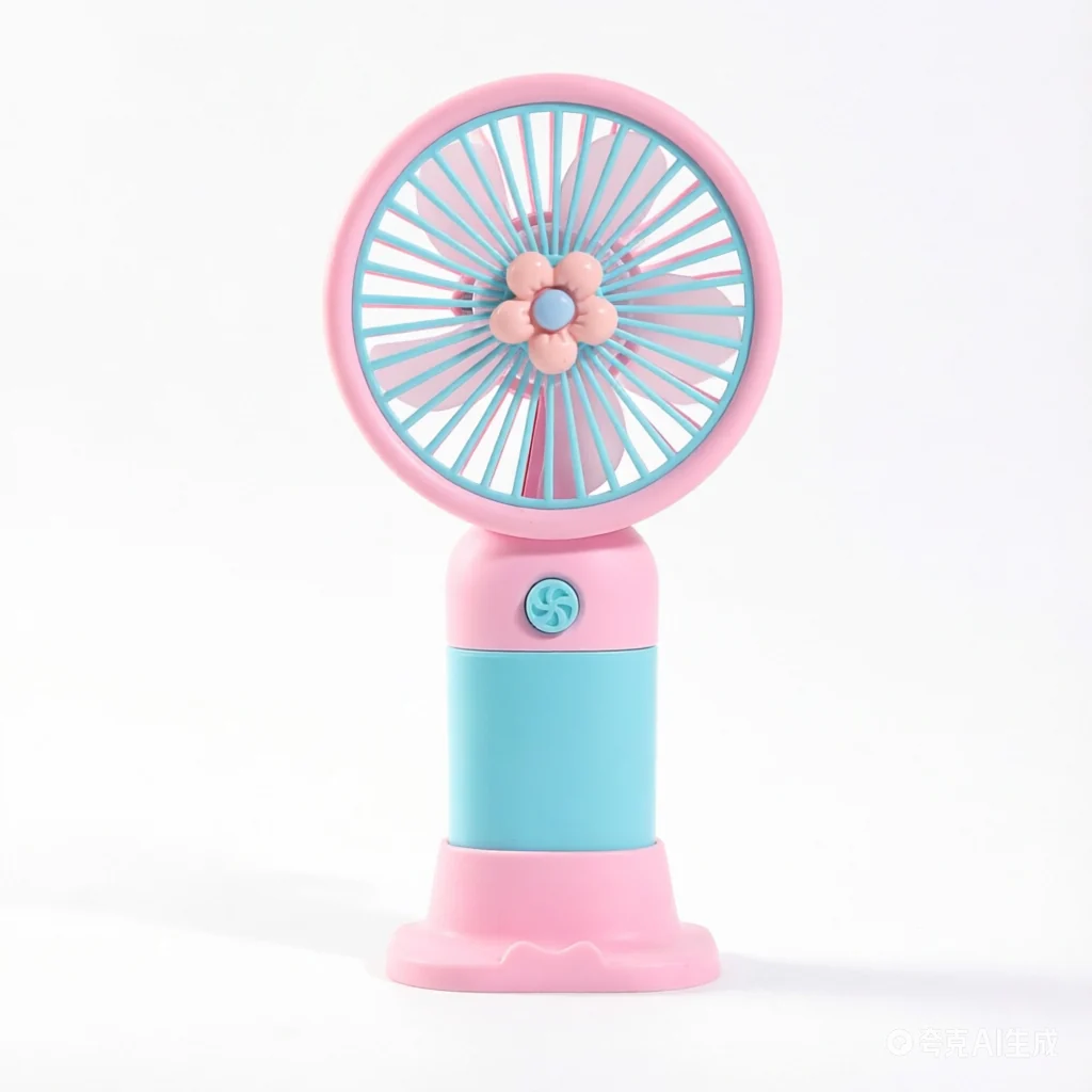 Cute Fruit & Flower Shaped Mini Fan