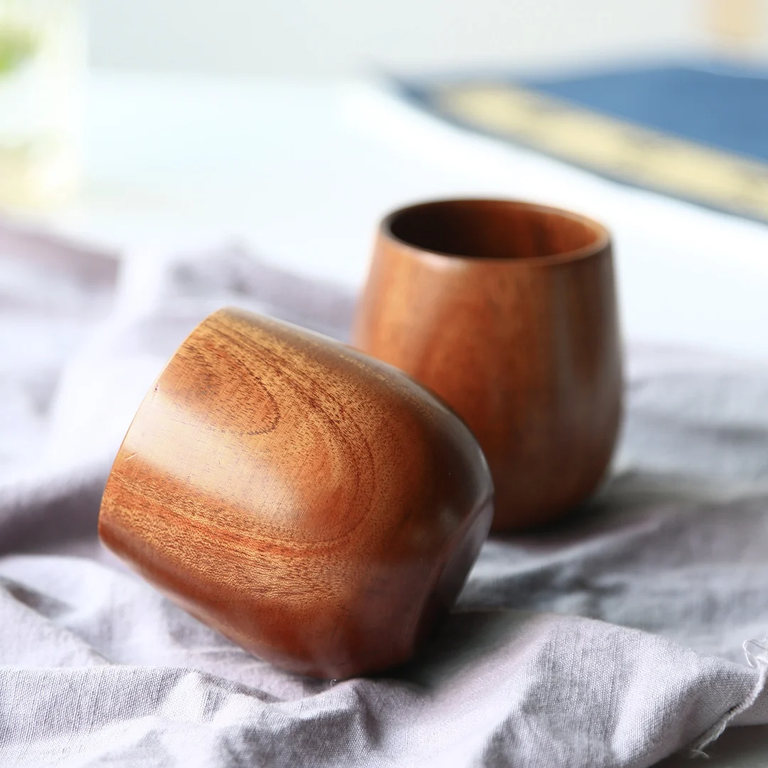 Carbonized Jujube Wood Tumbler（10OZ）