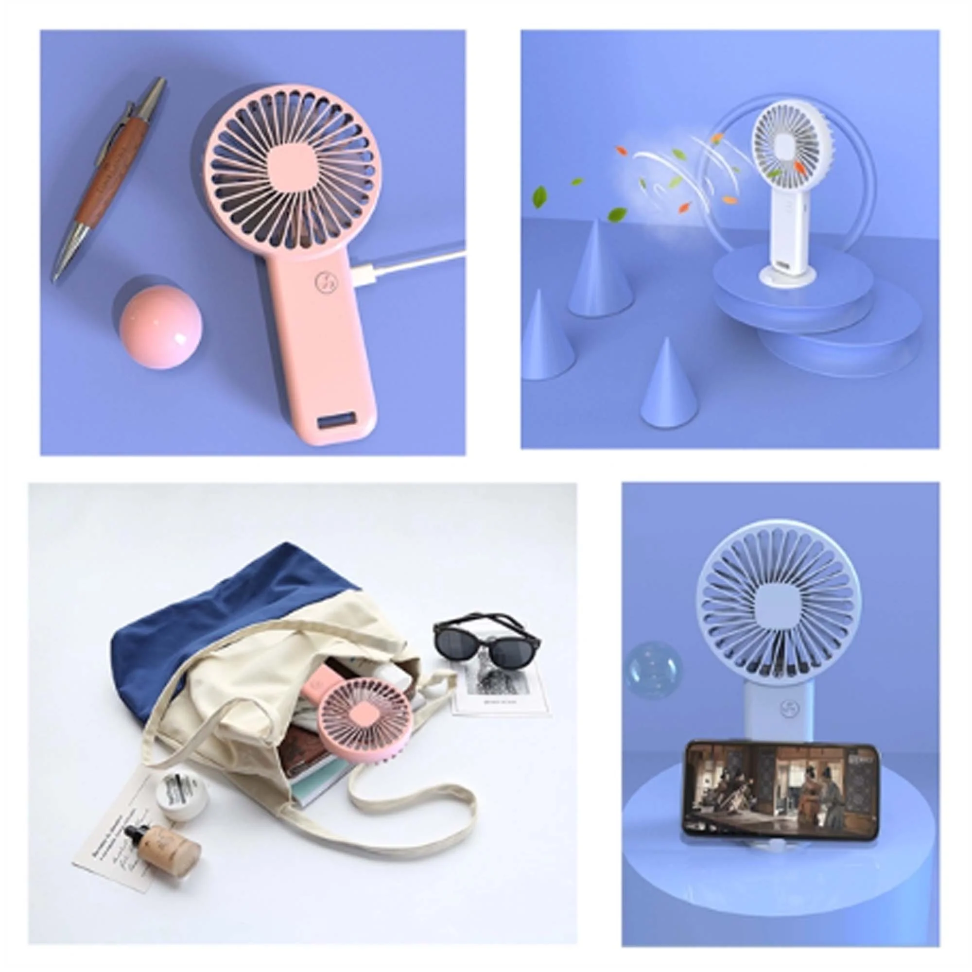 Mini Breeze Rechargeable Hand Fan