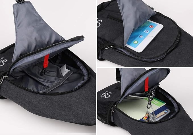 Crossbody Sling Bag with Adjustable Shoulder Strap