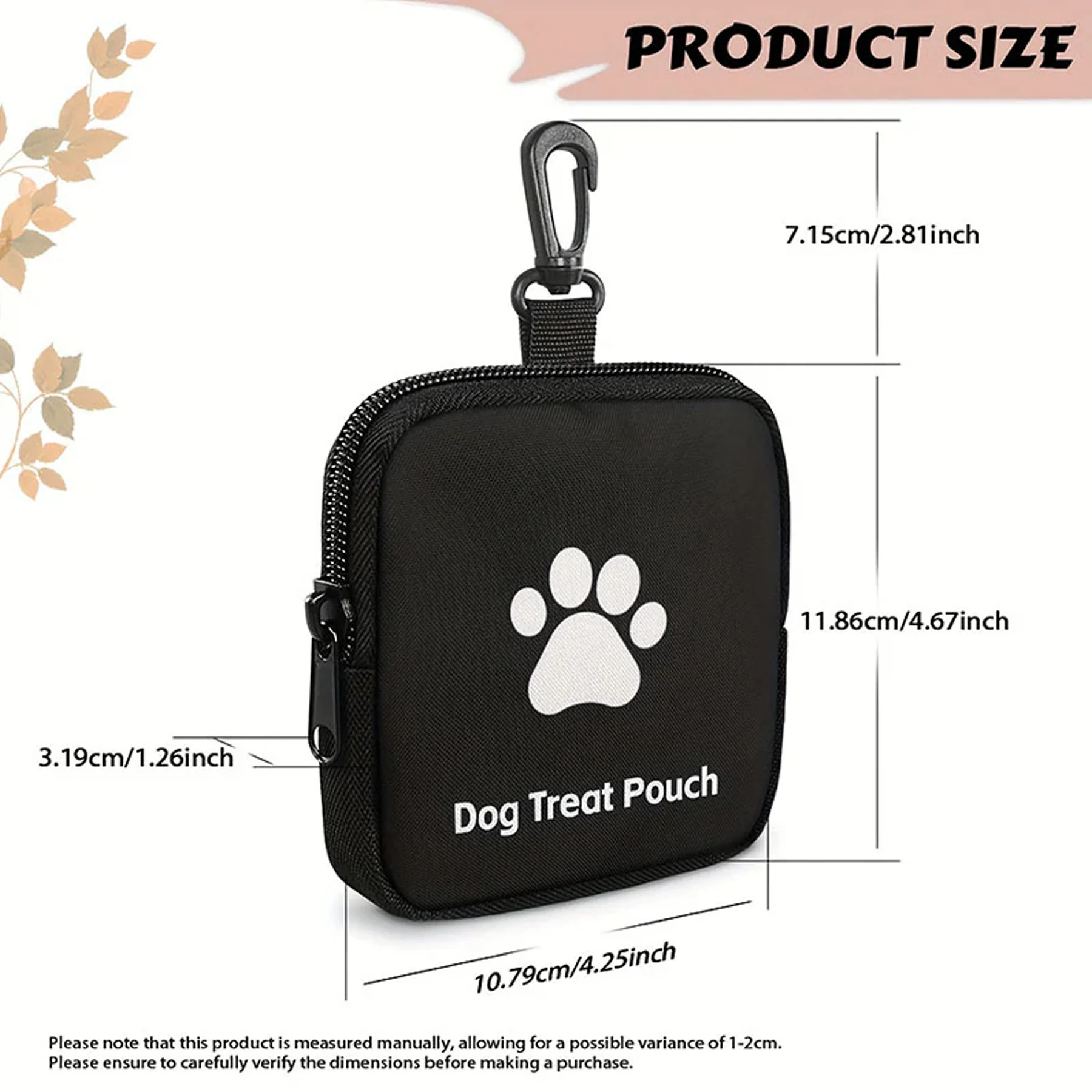 Dog Training Treat Pouch Waist Bag