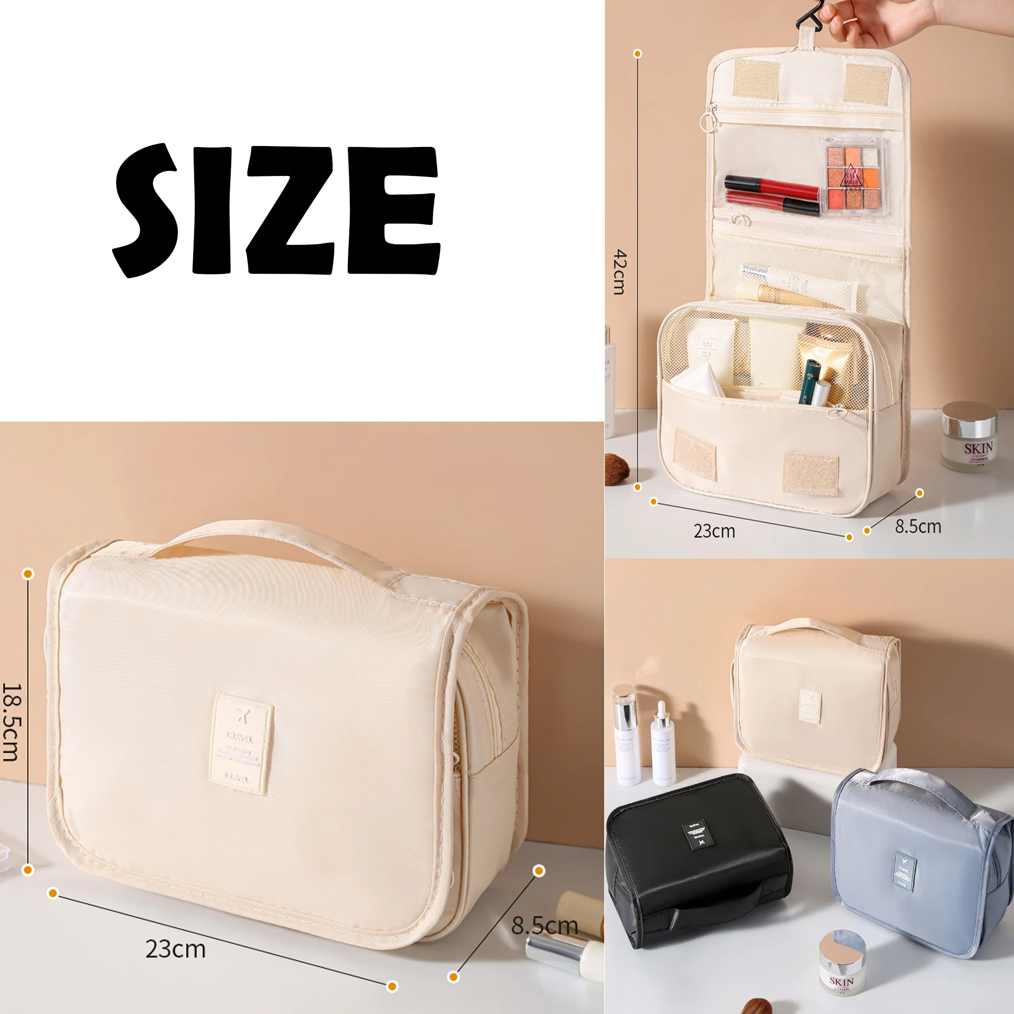 Portable Travel Toiletry Bag