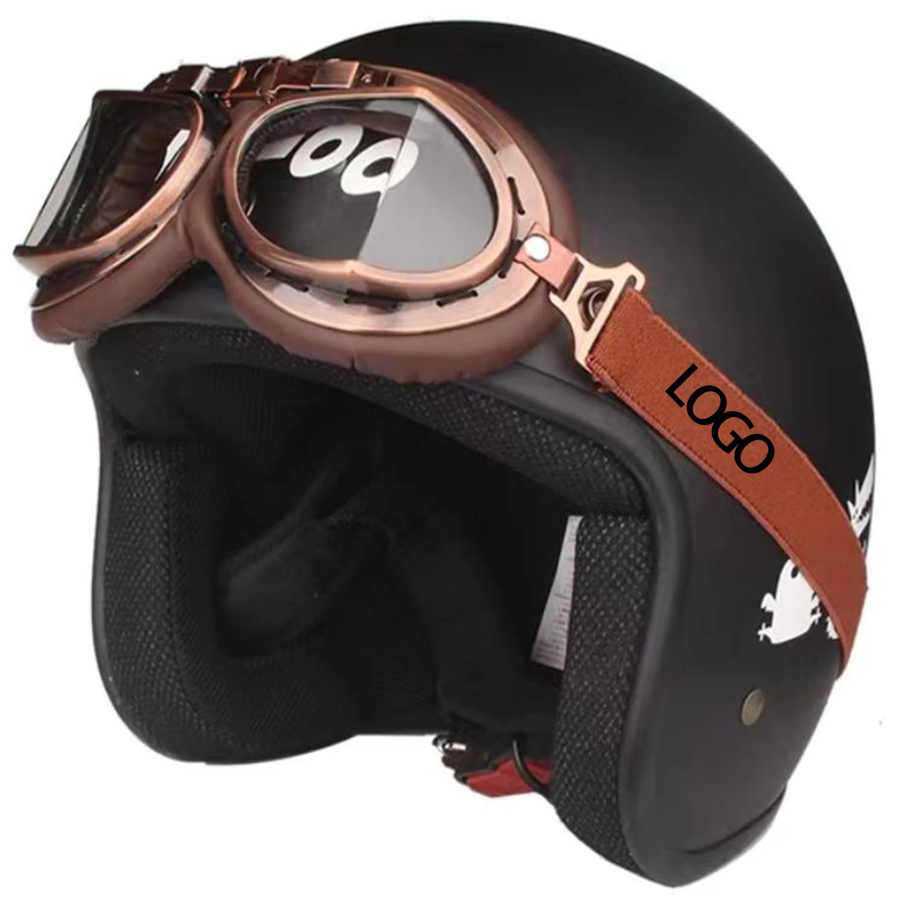 Angled Motorcycle Windproof Goggles