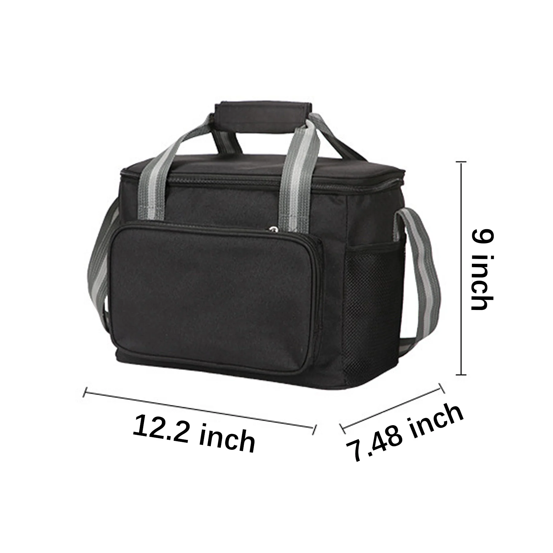 15L Dual-Zipper Cooler Bag