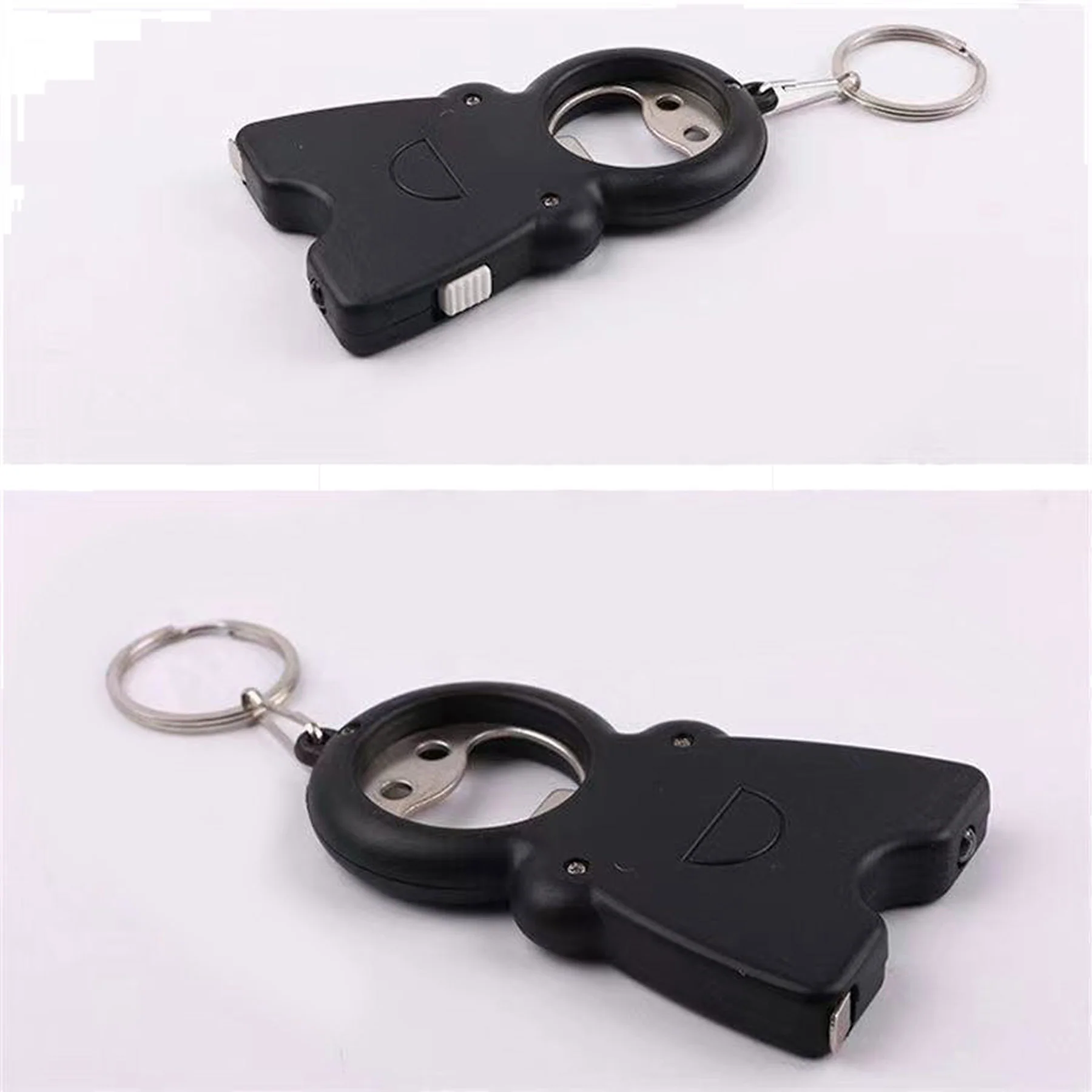 3 in 1 Keychain Opener 39" Tape Measure and LED Flashlight