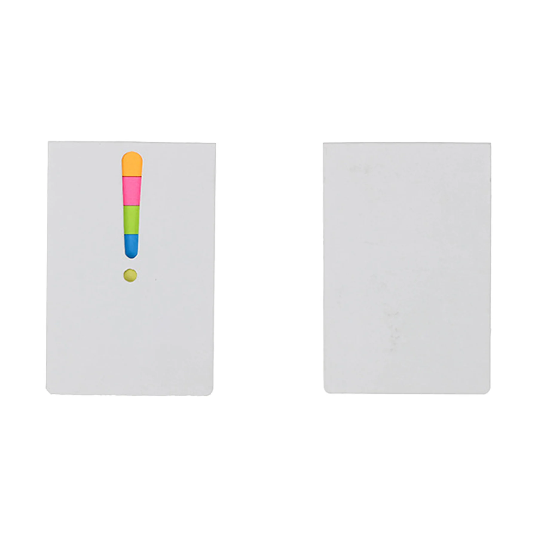Exclamation Mark Cover Sticky Notes Set