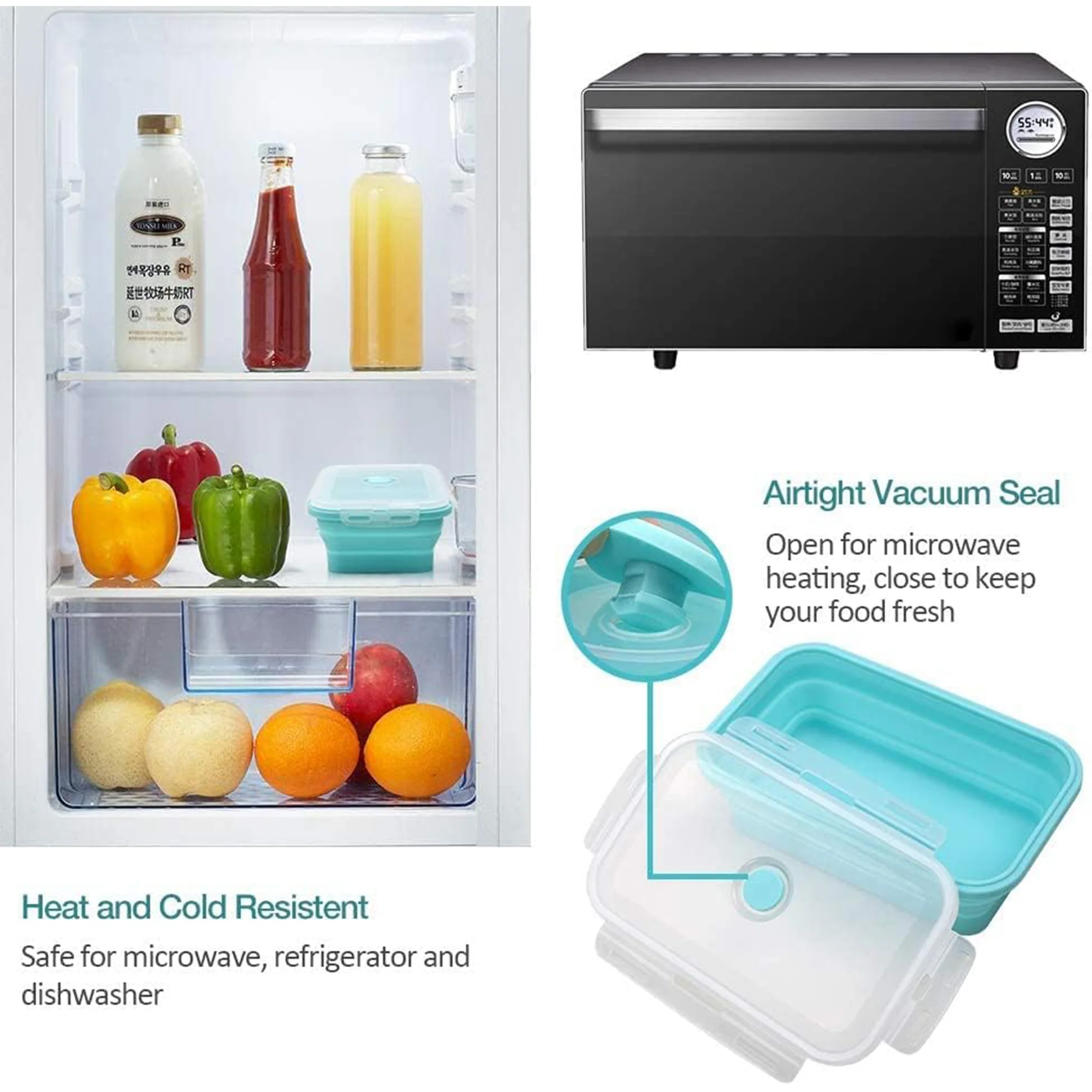 27oz Silicone Food Storage Containers
