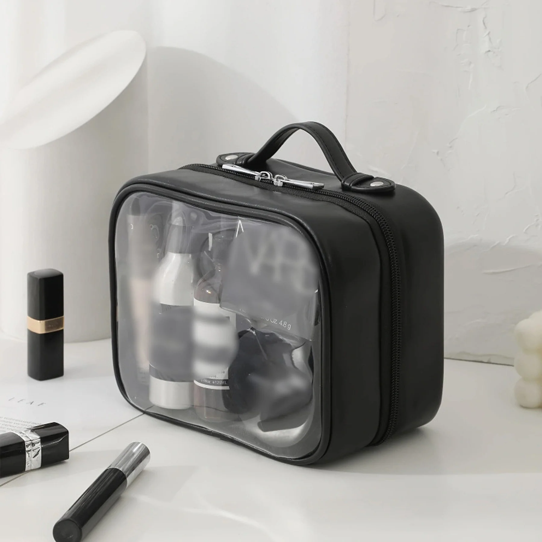 PVC Hanging Transparent Toiletry Bag