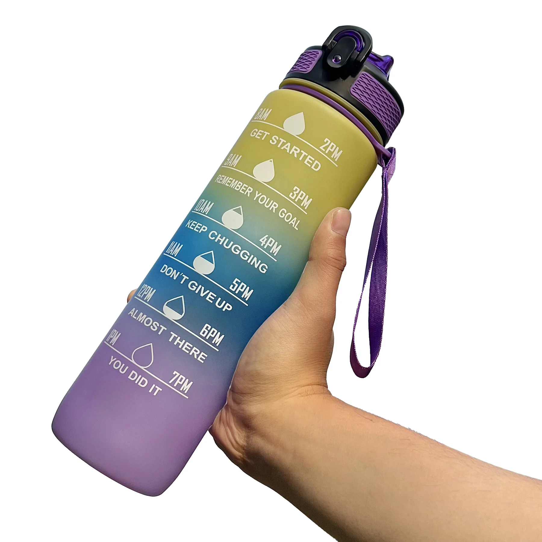 32Oz. Motivational Water Bottle