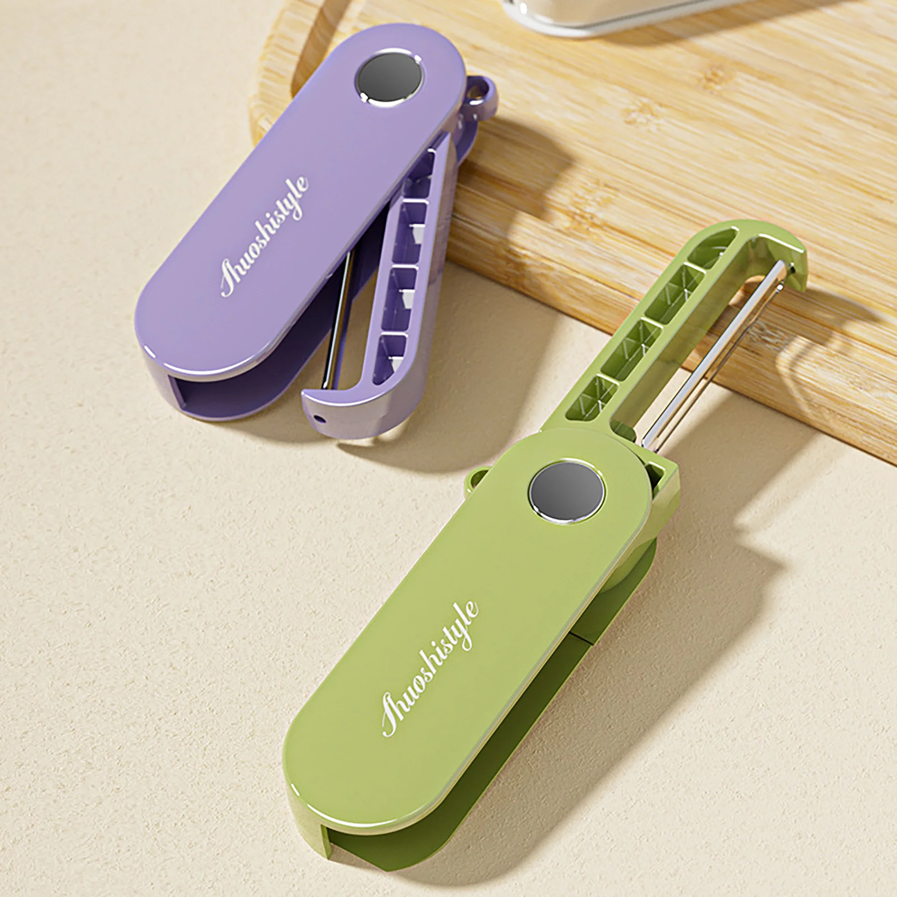 Portable Stainless Steel Fruit Peeler