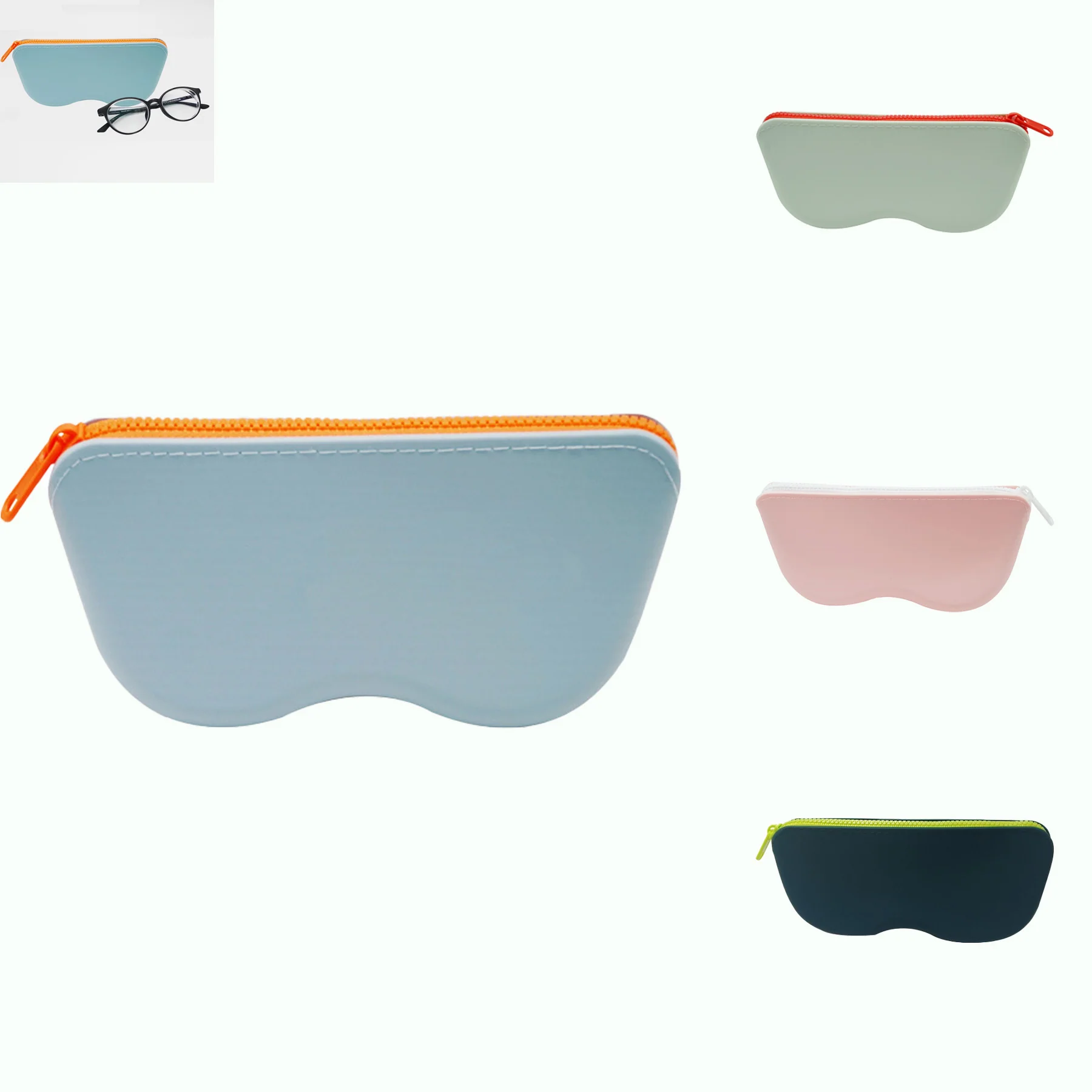 Silicone Sunglasses Case & Storage Bag