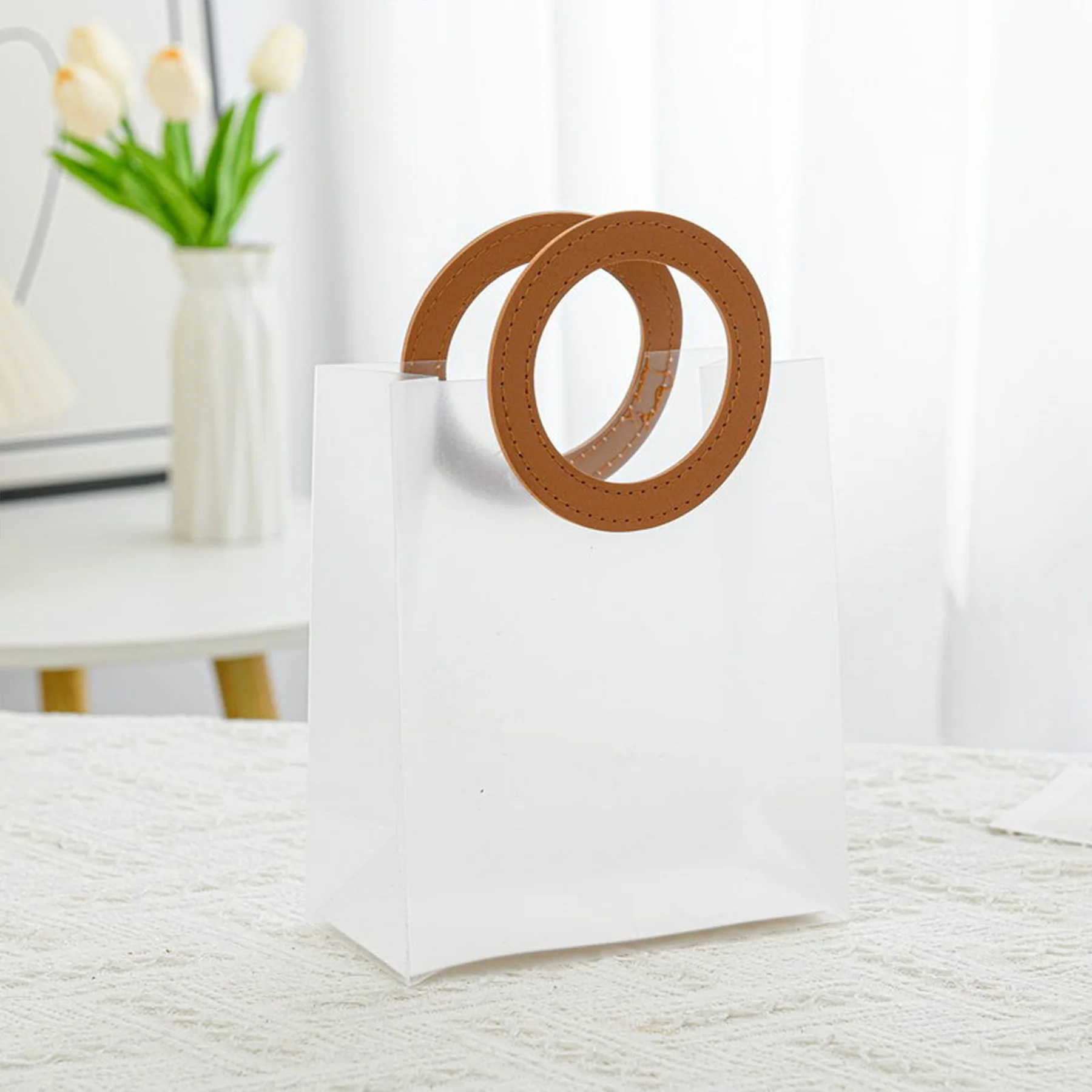 PP Translucent Gift Bags With Handles