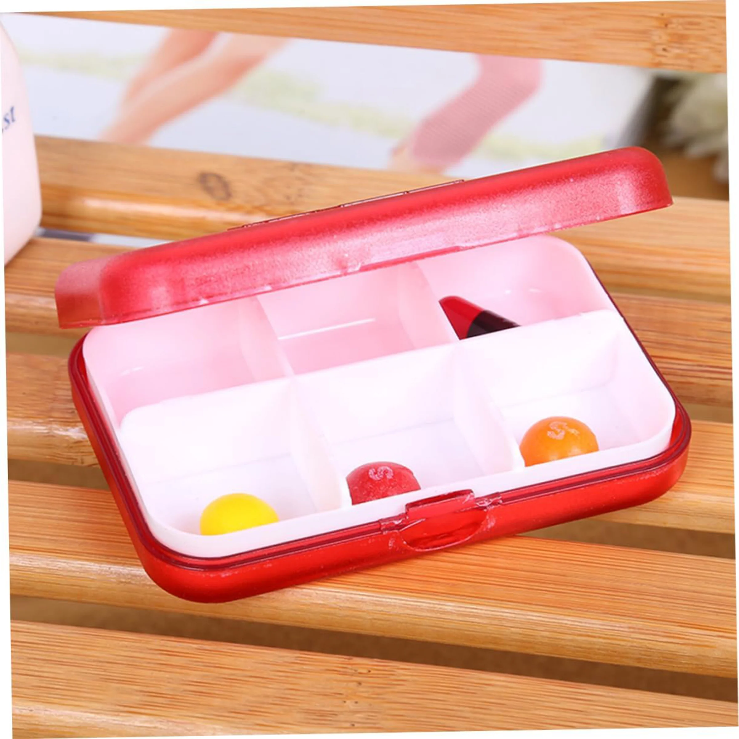 6 Compartment Pill Organizer