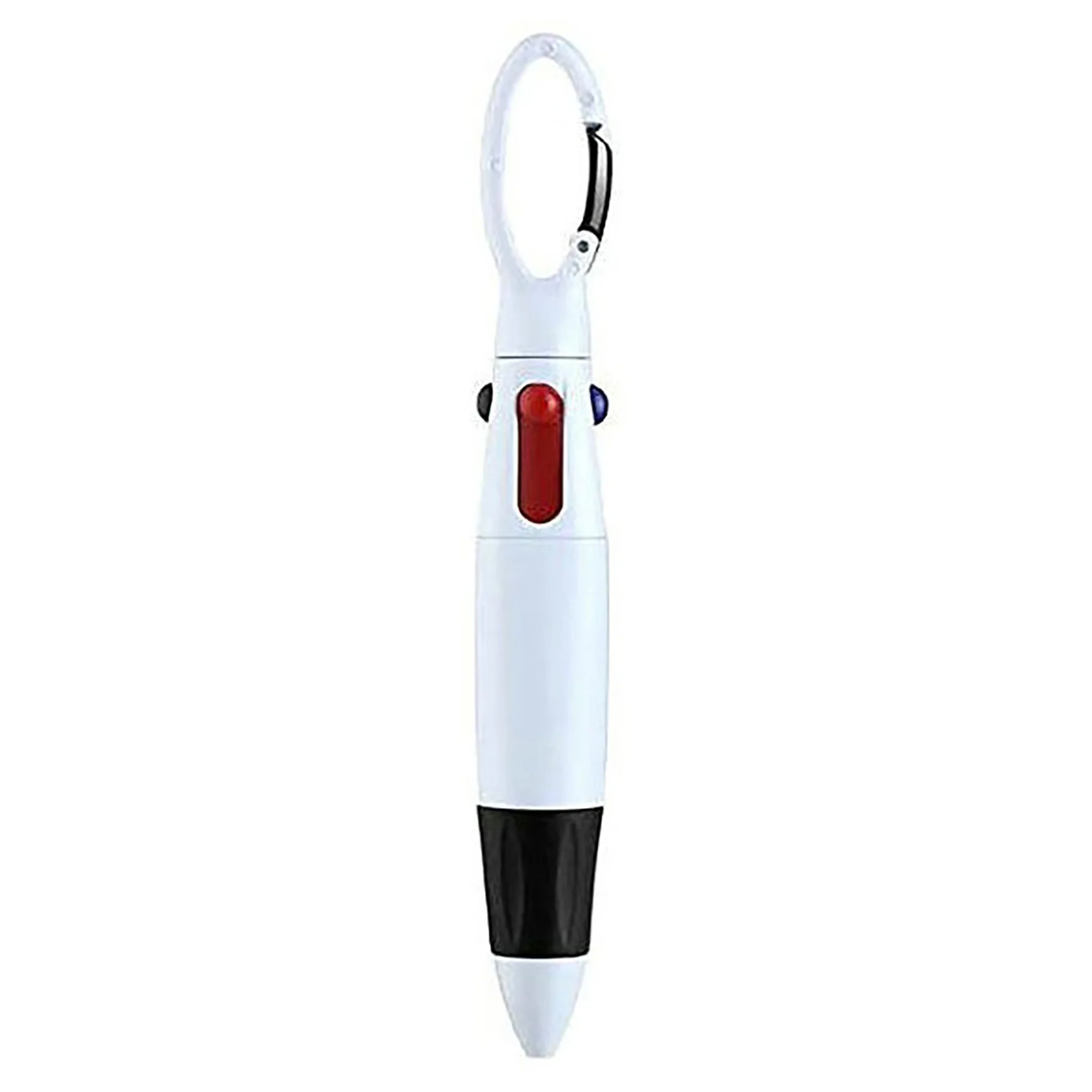 Retractable Shuttle Pens With Carabiner Clip