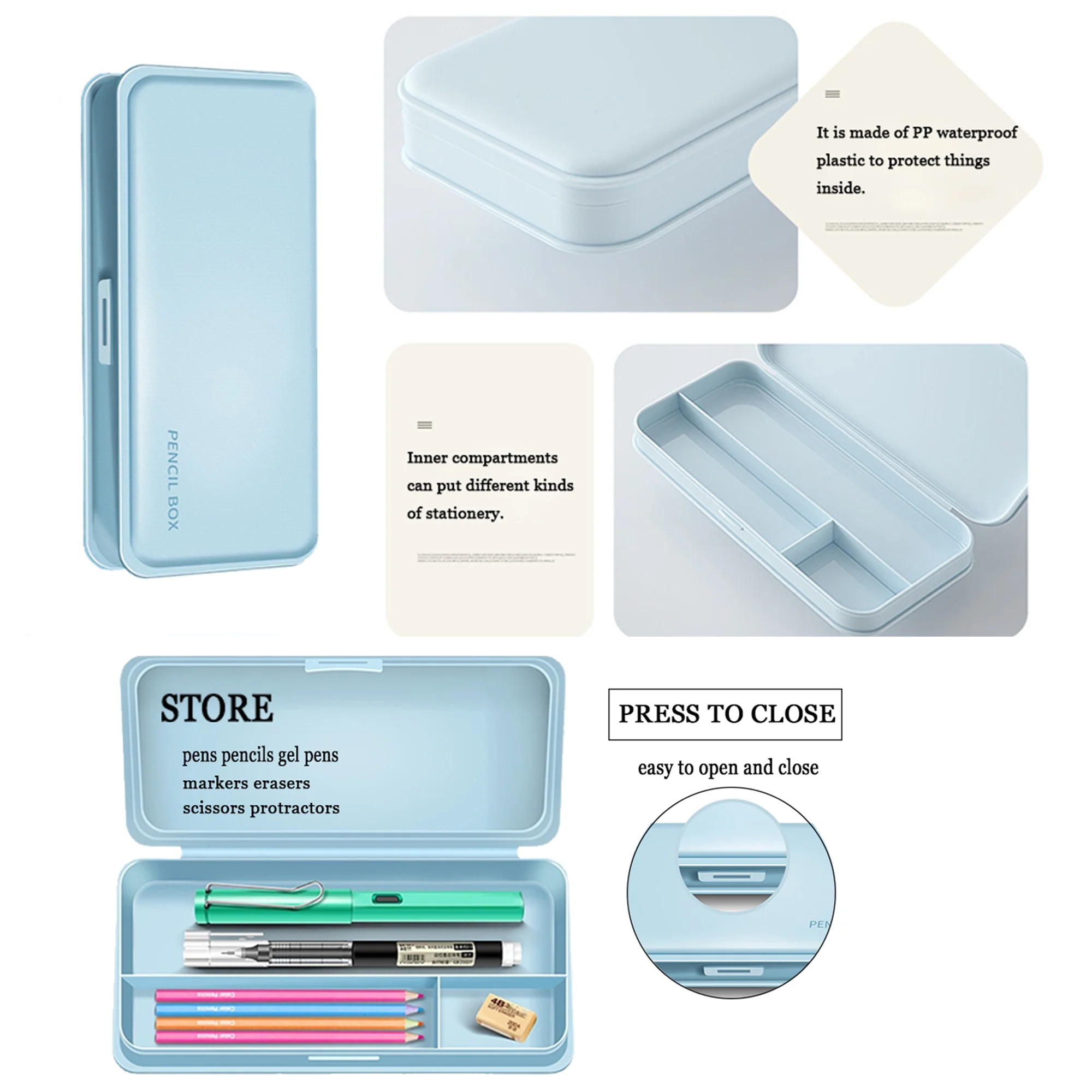 Macaron Stationery Box