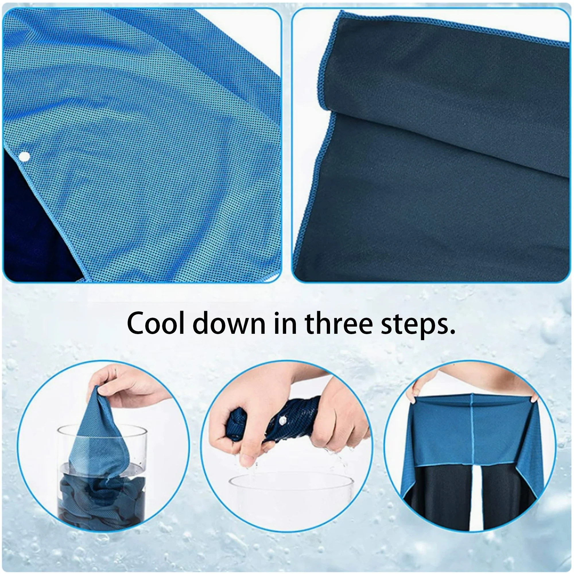 Quick Drying Cooling Hoodie Towel